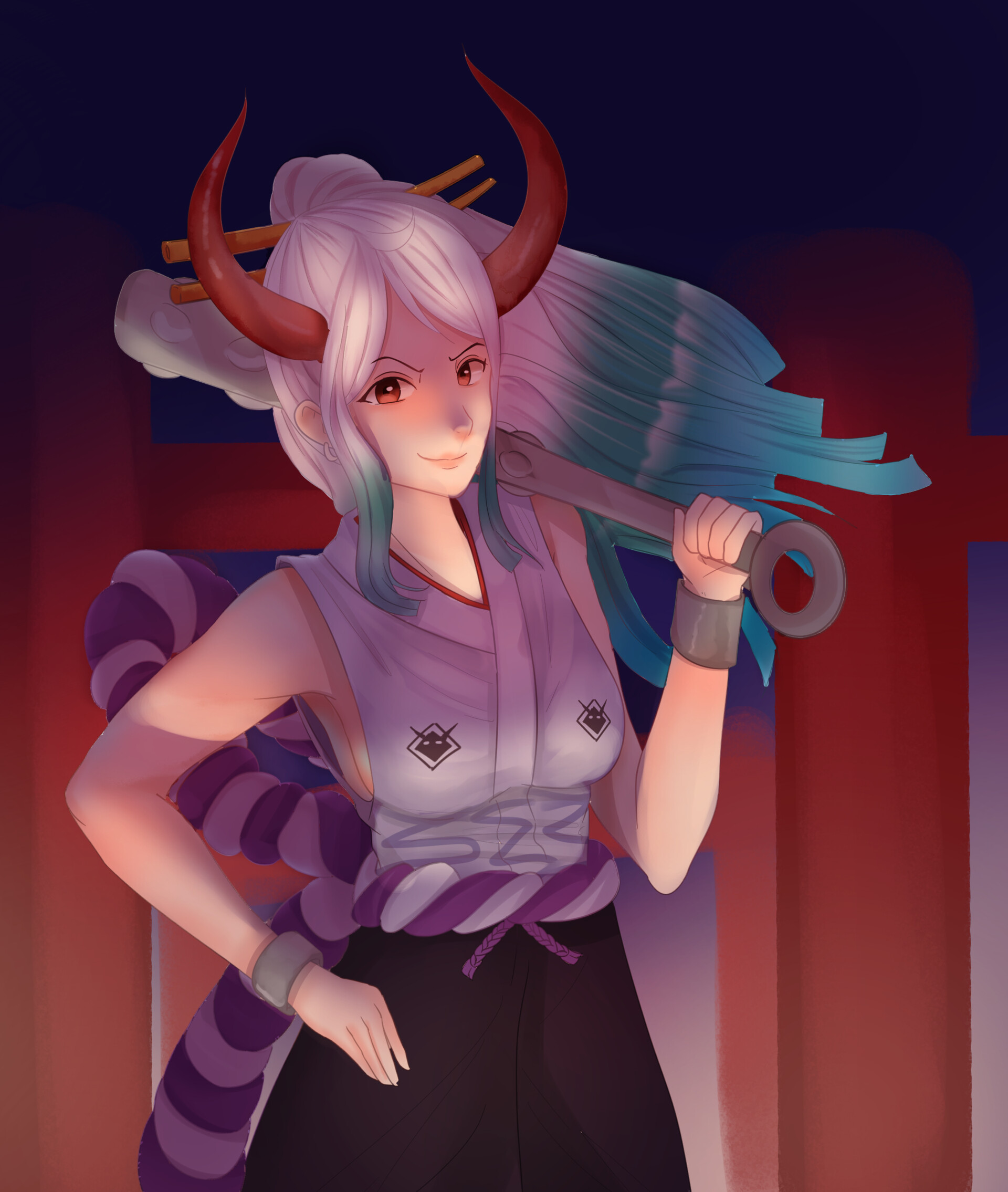 Artstation Yamato Kaido Daughter Artstation Yamato Kaido Daughter