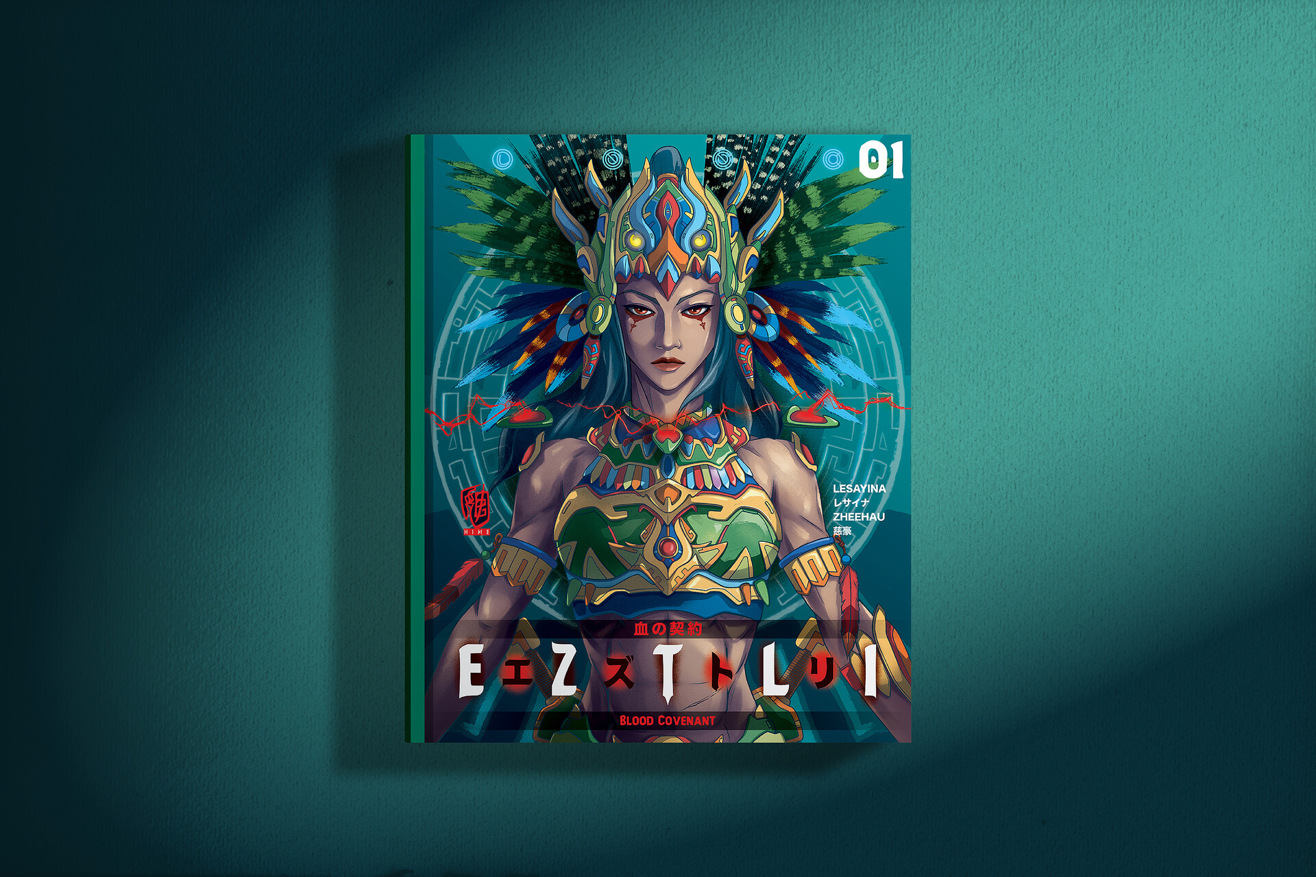 Zhee Hau Heng Aztec Warrior Princess アステカの戦士の王女