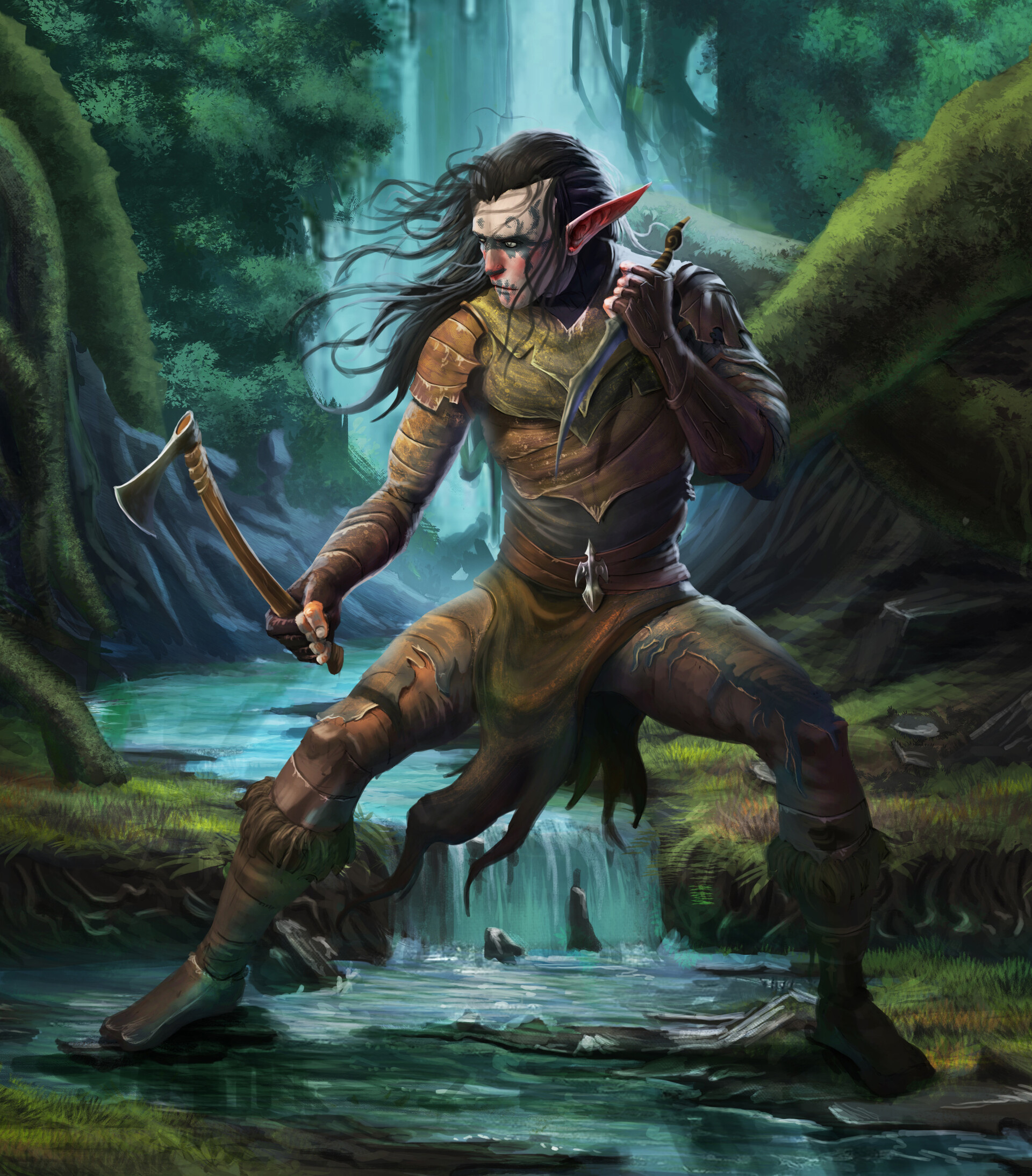 Benjámin Sólyom-Tisza - Wood elf blade dancer