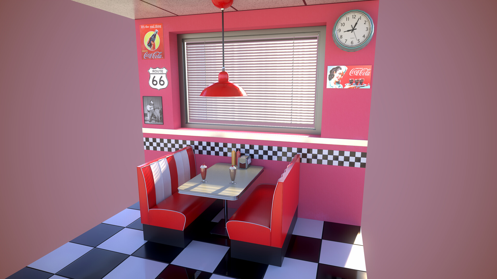 Elad Kantor Vintage Diner Booth