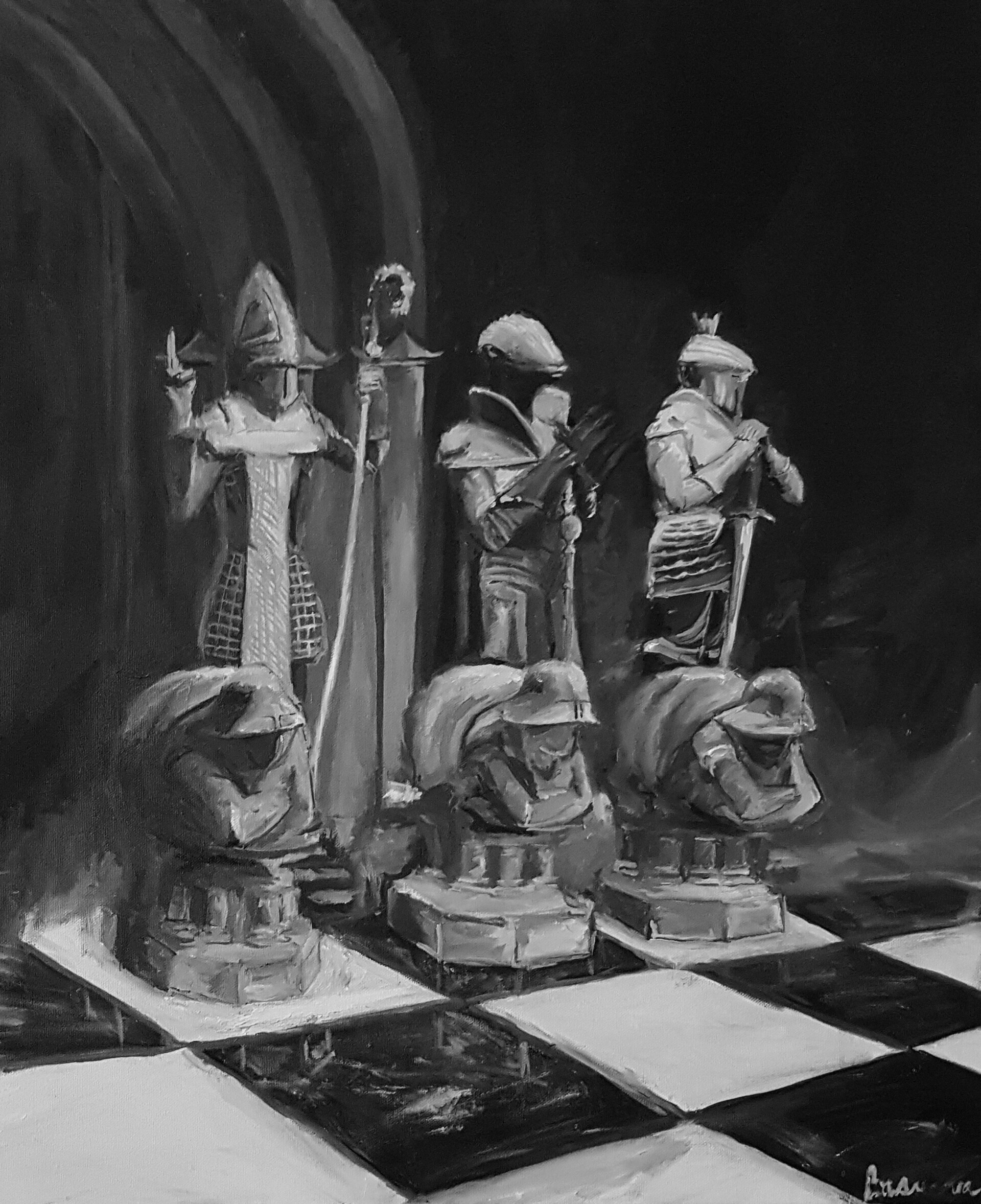 ArtStation The Wizard Chess