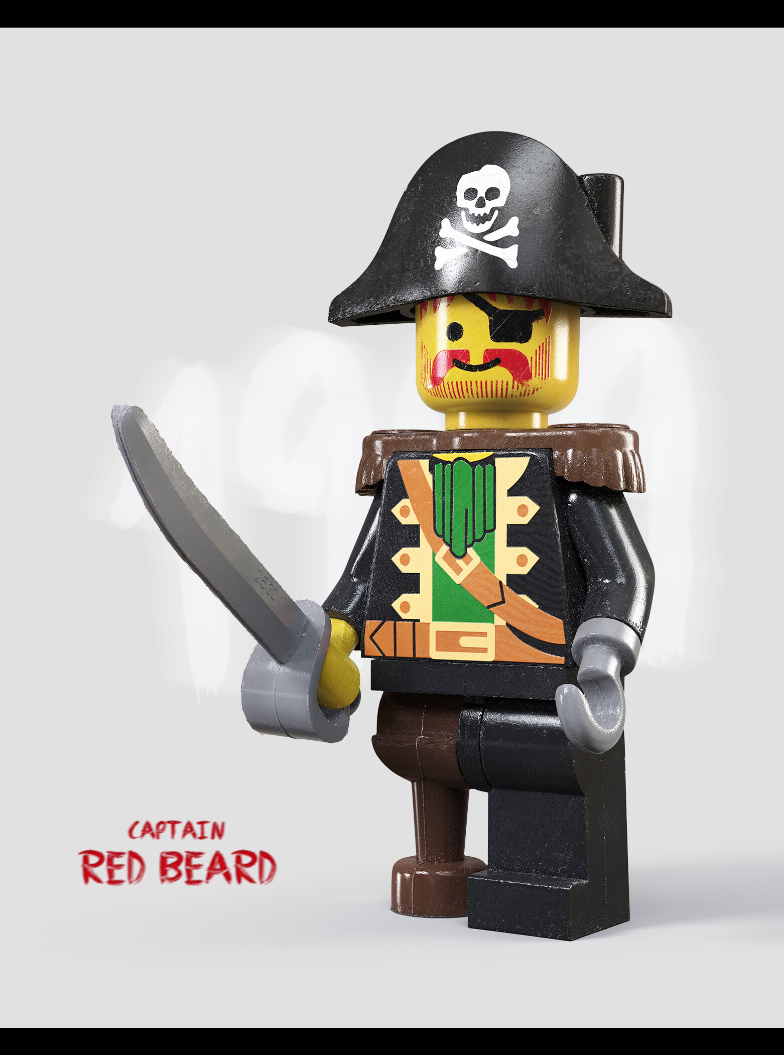 captain red beard lego