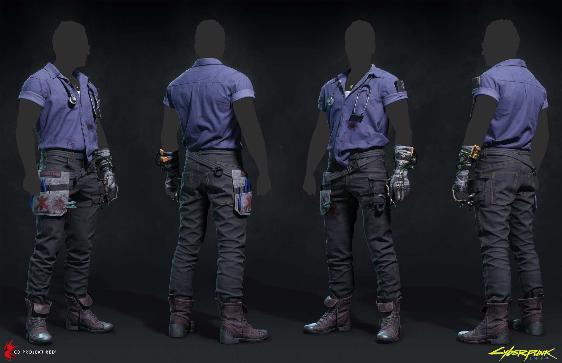Marcin Blaszczak Cyberpunk 2077 Ripperdoc outfit