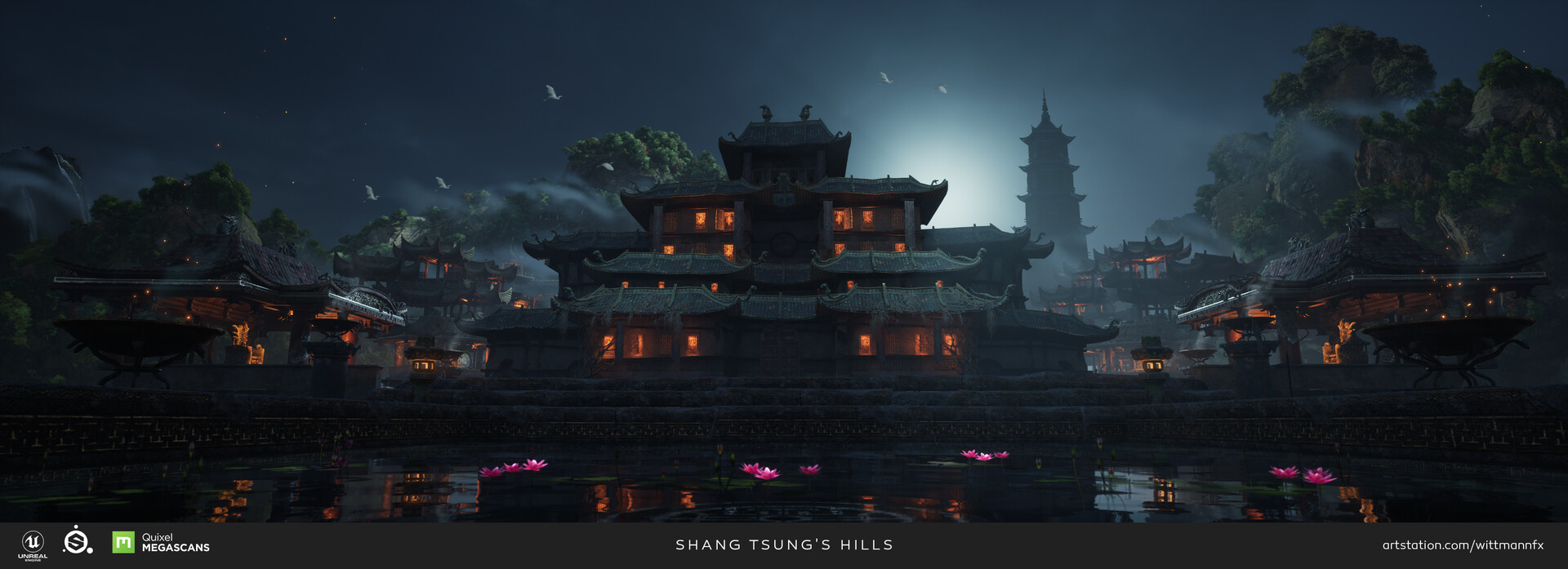 ArtStation - Shang Tsung Past