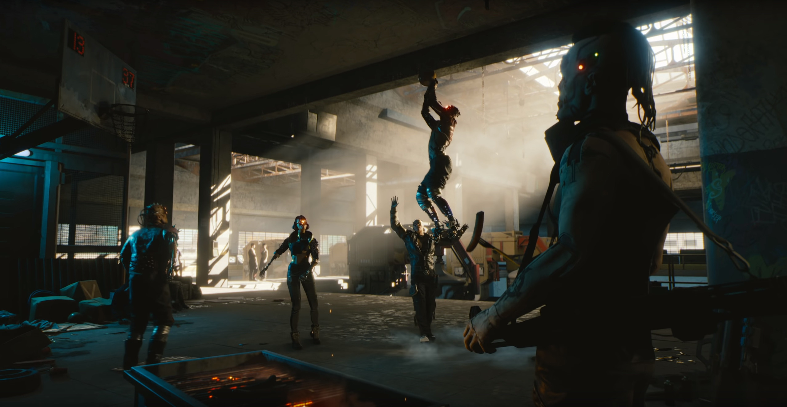 Still Frame: Cyberpunk 2077 E3 2018 cinematic trailer