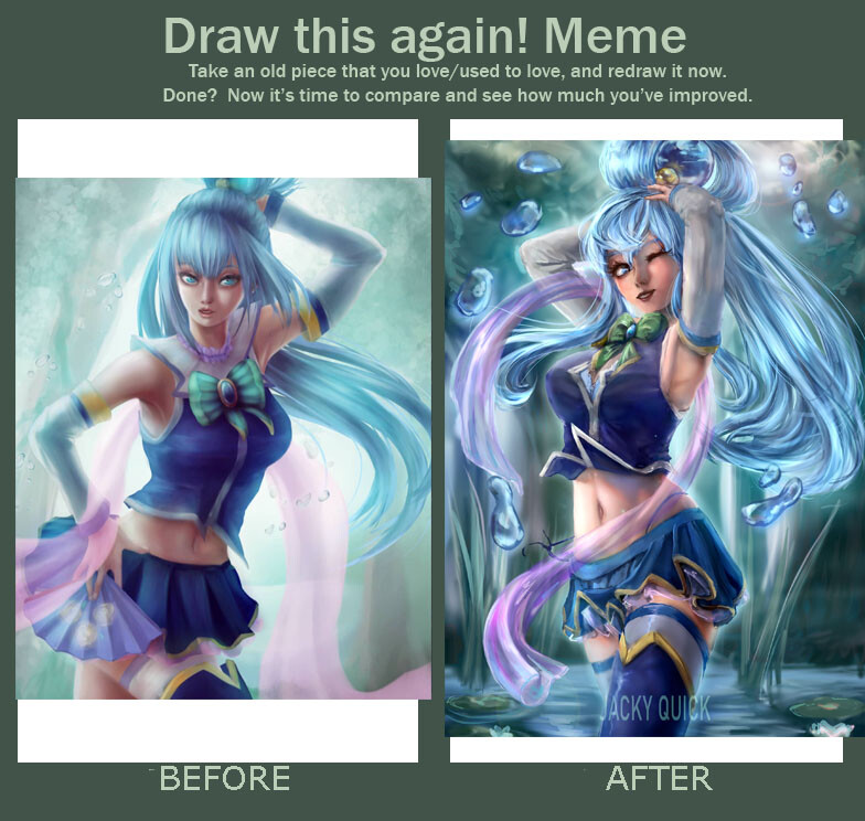 Artstation Aqua Draw This Again Jenna Qvickman