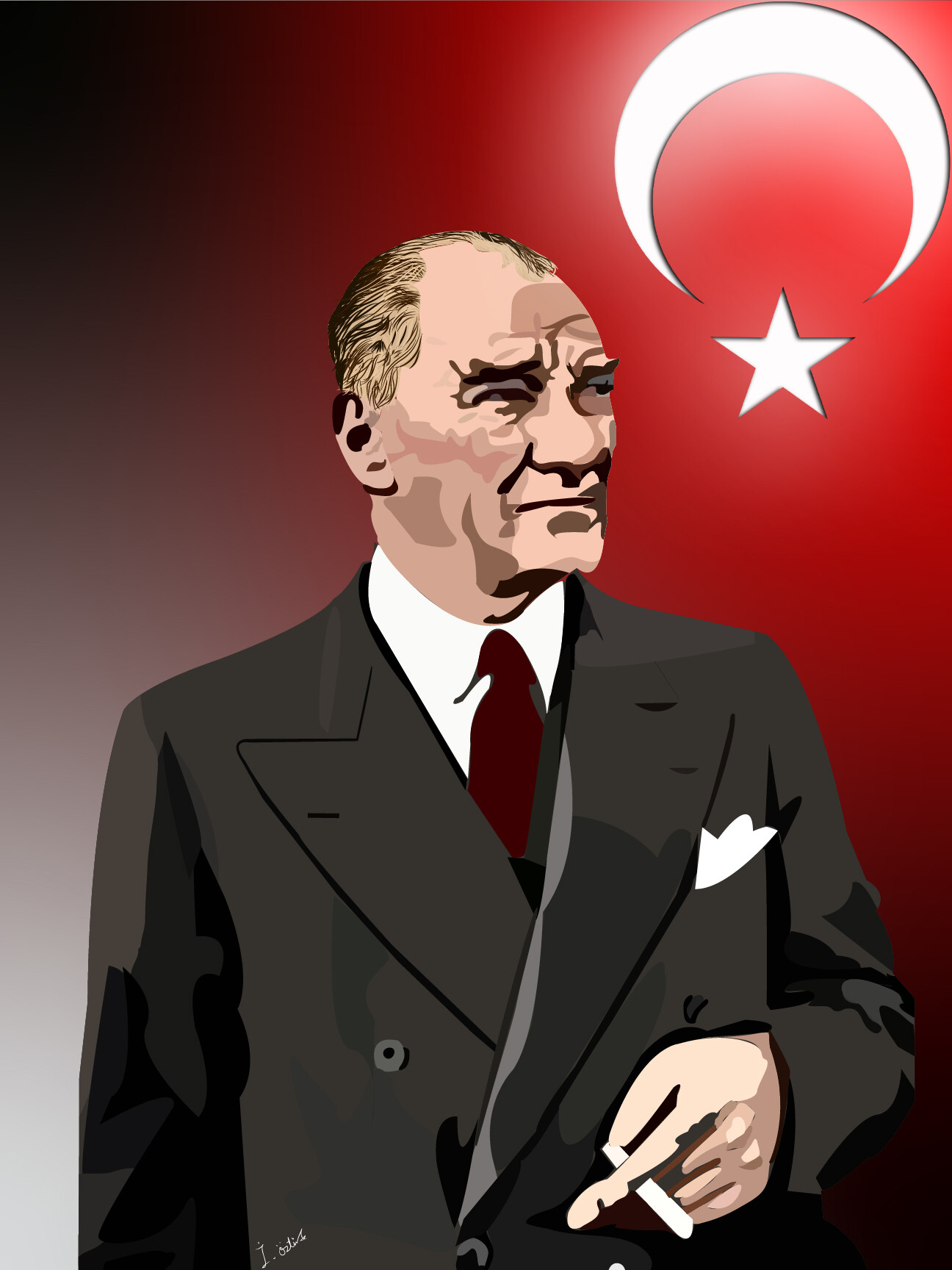 artstation mustafa kemal ataturk