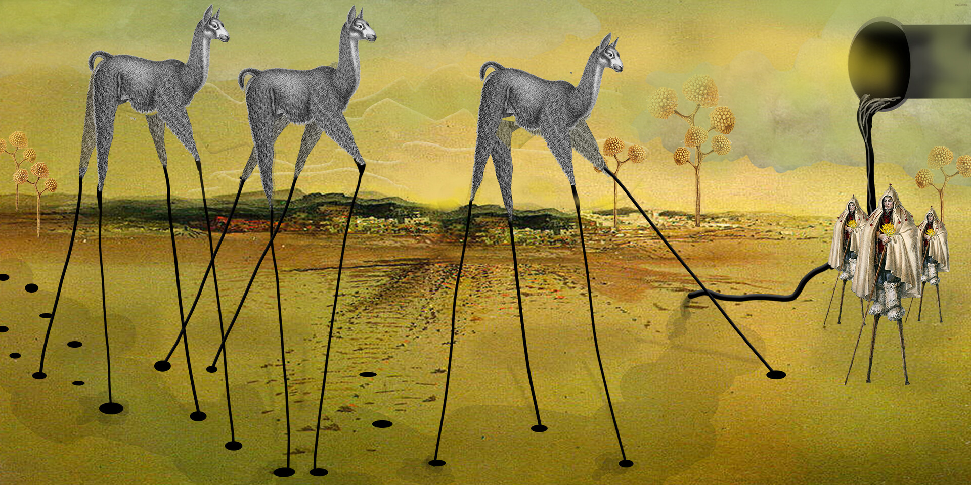 artstation dali llama vikki truver