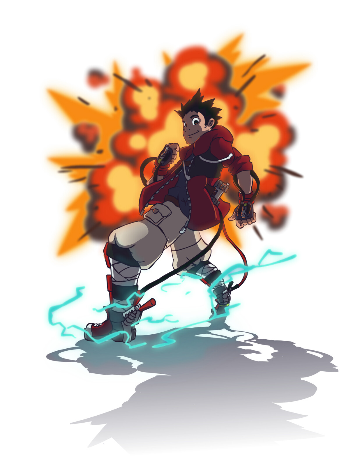 An old Concept of a Beat 'em up Character.