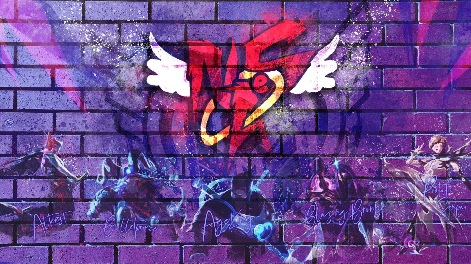 new age esports team wallpaper