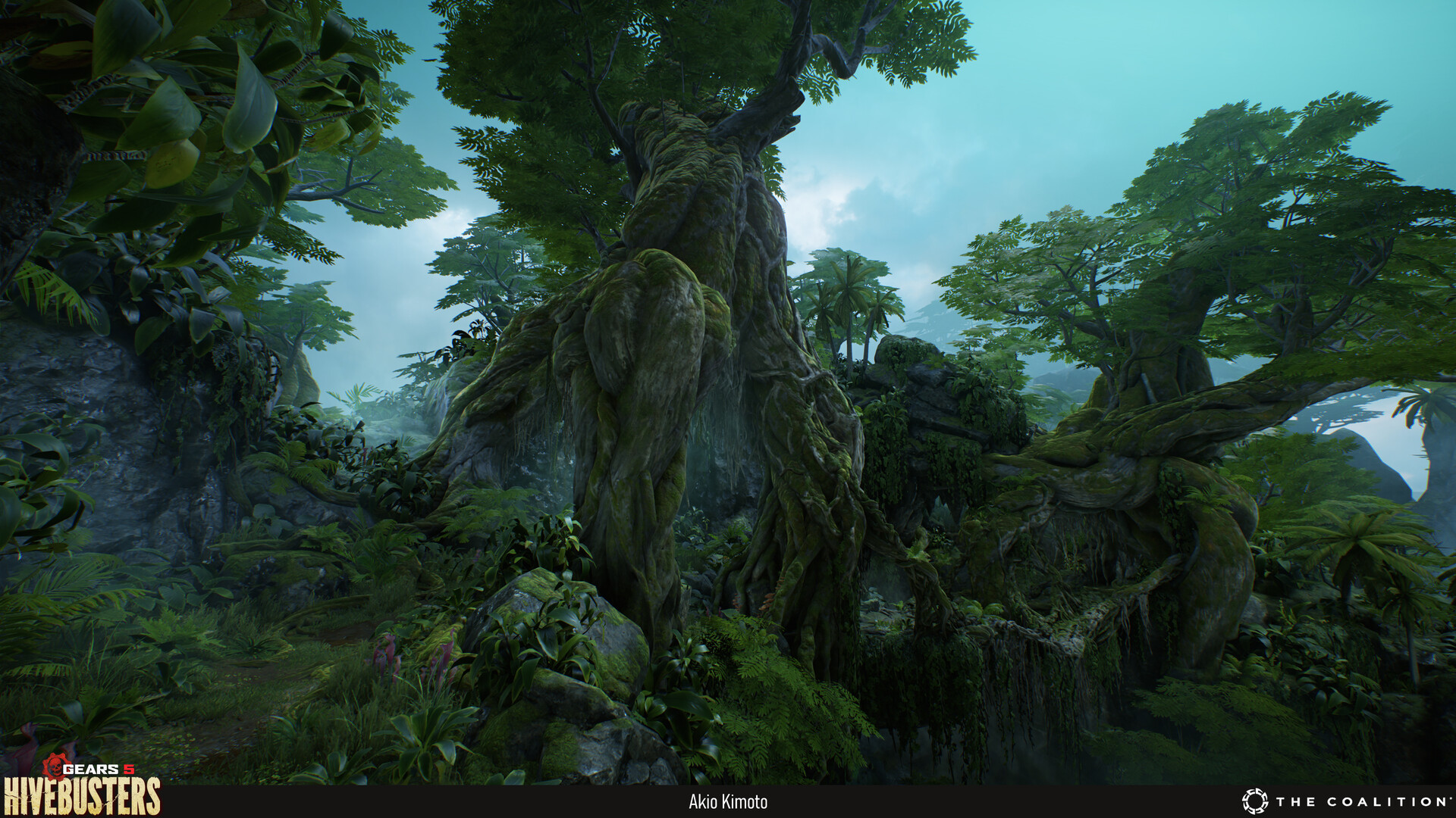 Akio Kimoto Gears 5 Hivebusters Giant Trees