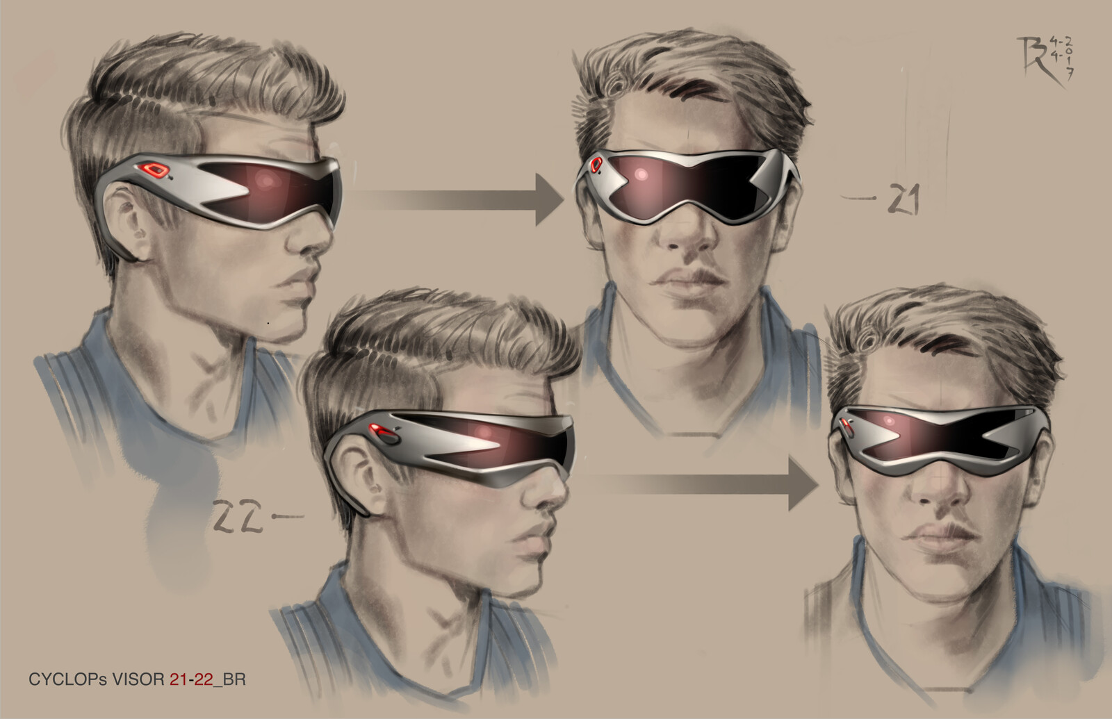 Cyclops' Visor 21-22