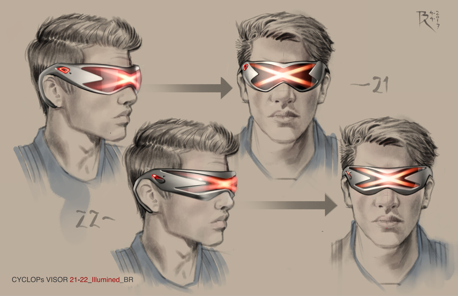 Cyclops' Visor 21-22 ILLUMINED