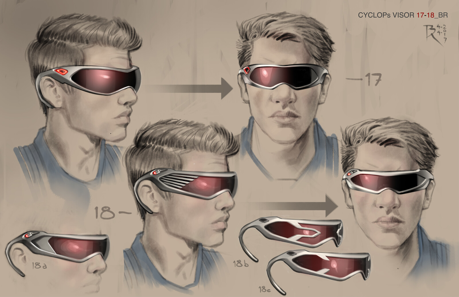 Cyclops' Visor 17-20