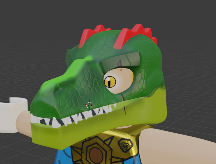 ArtStation Cragger the Crocodile LEGO Chima