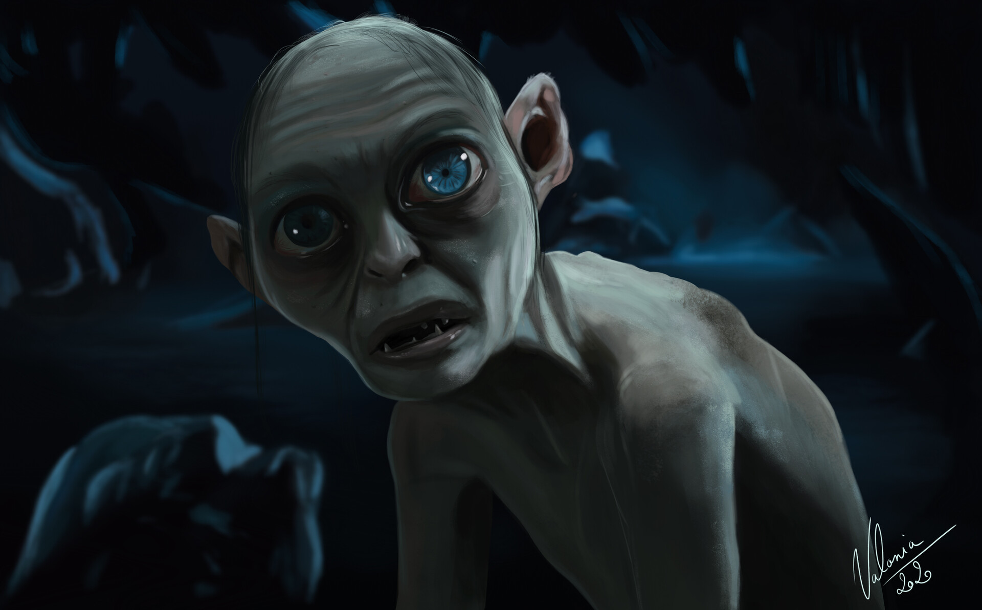 ArtStation - Study of Gollum from The Hobbit: An Unexpected Journey