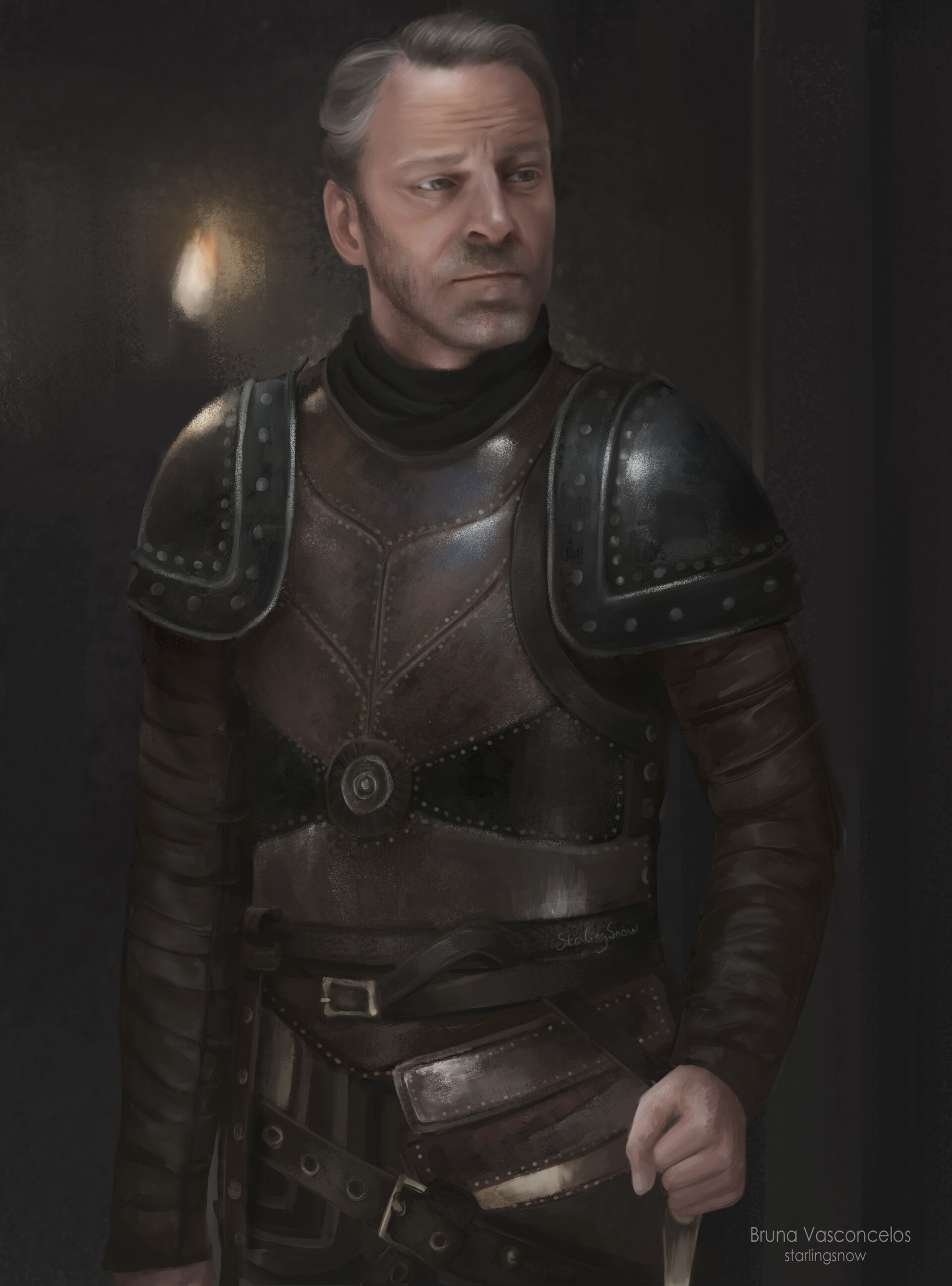 Artstation Jorah Mormont Bruna Vasconcelos