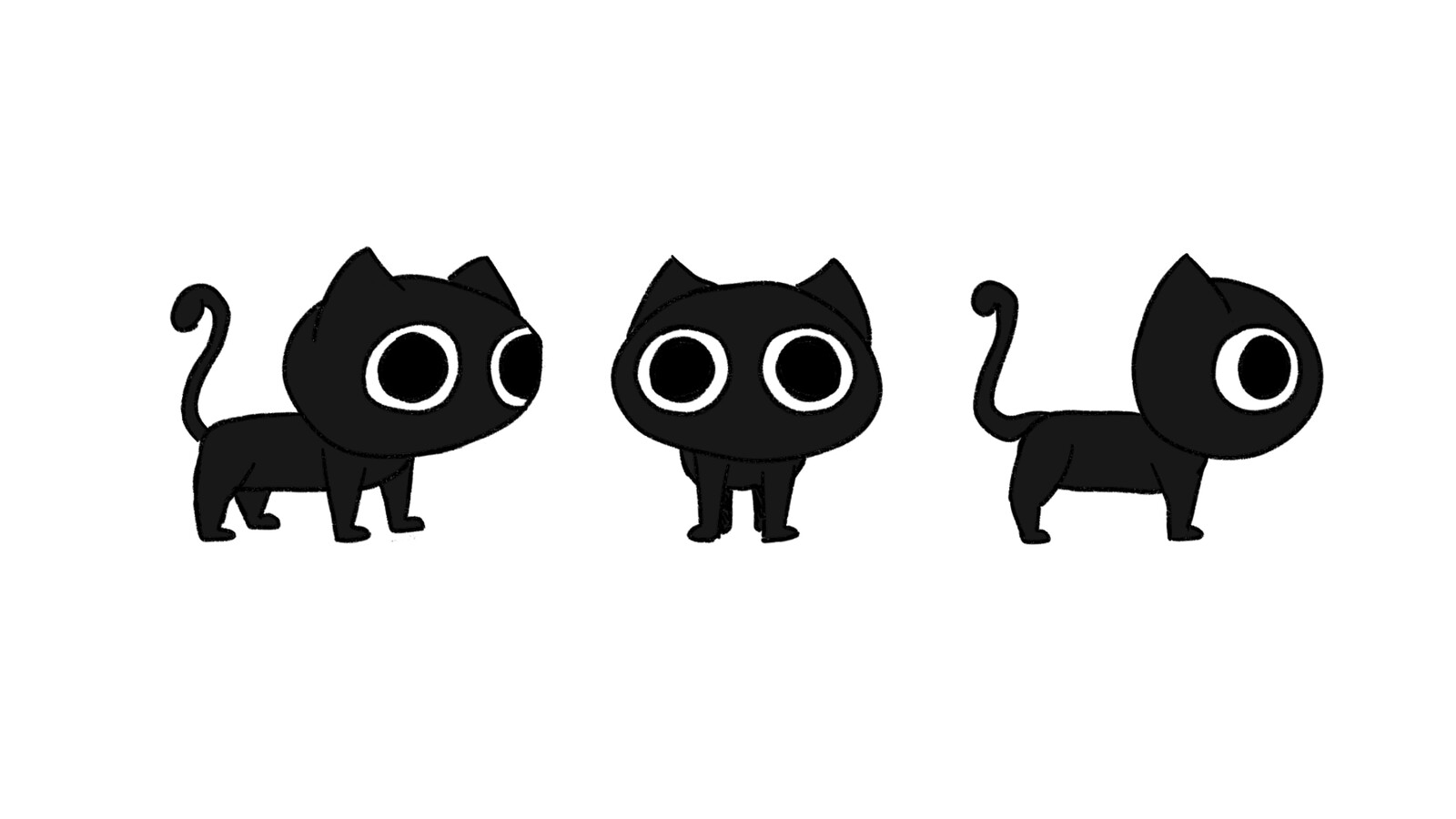 Line-up cat