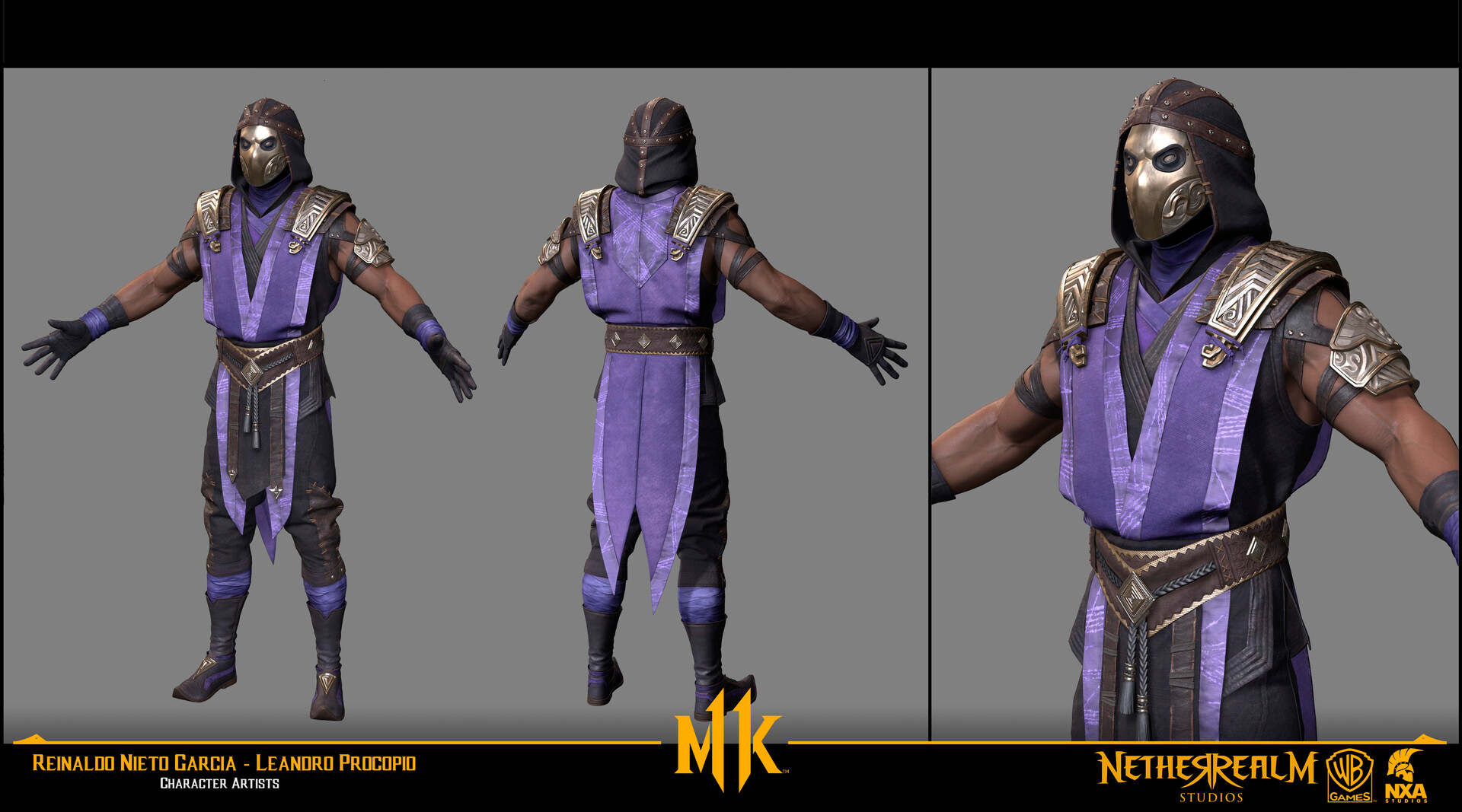 Mortal Kombat Characters Rain