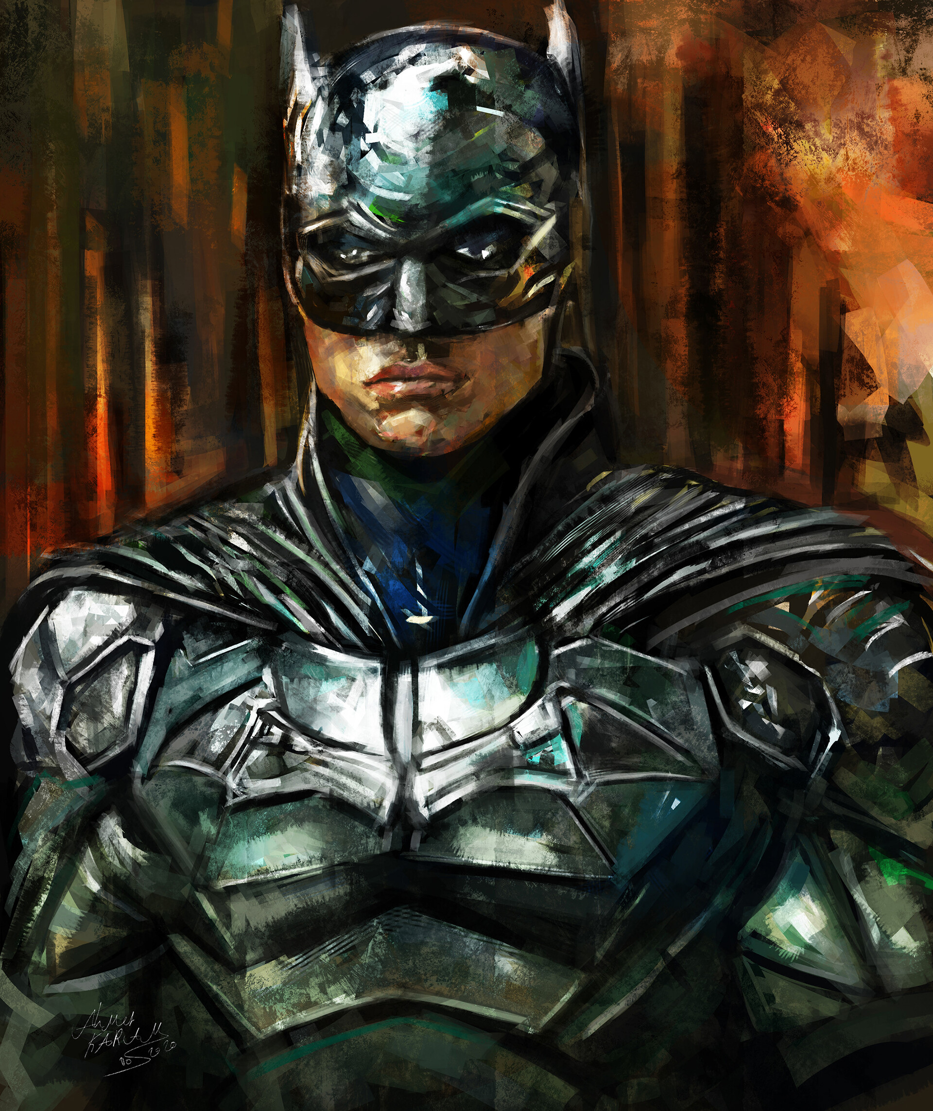 Artstation Batman 2021 Ahmed Karam