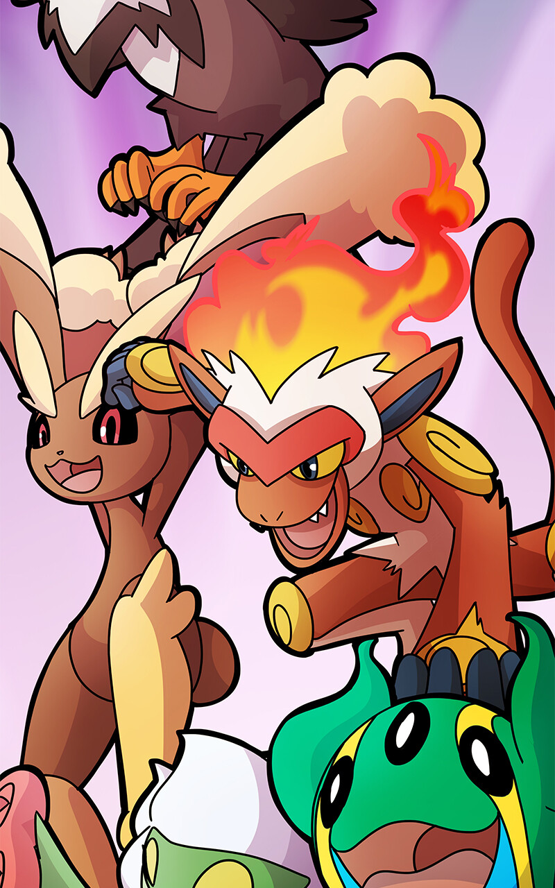 Jorge Burgos - Pokemon Platinum Team, image size:800x1280