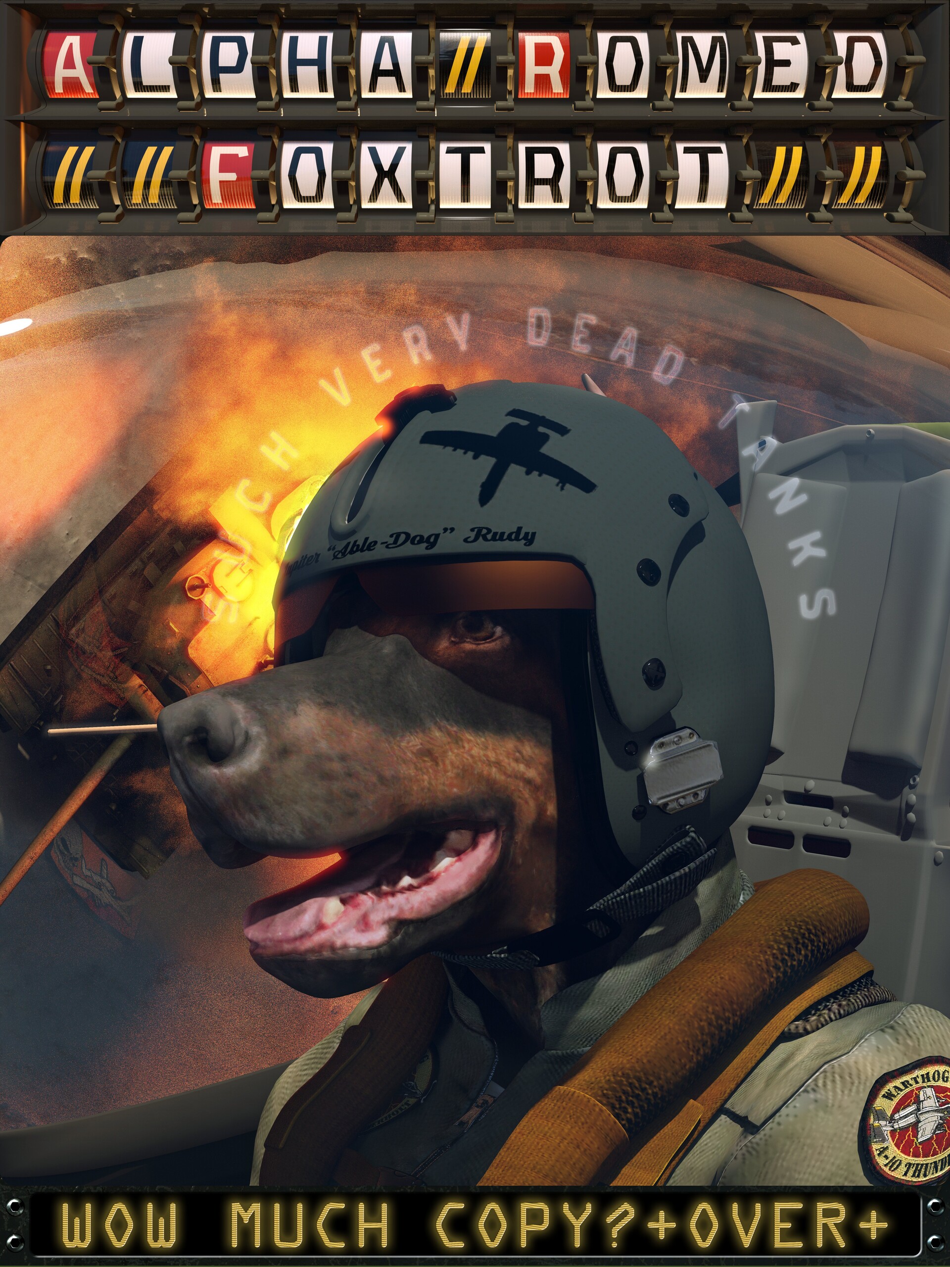 ArtStation Dog Pilot