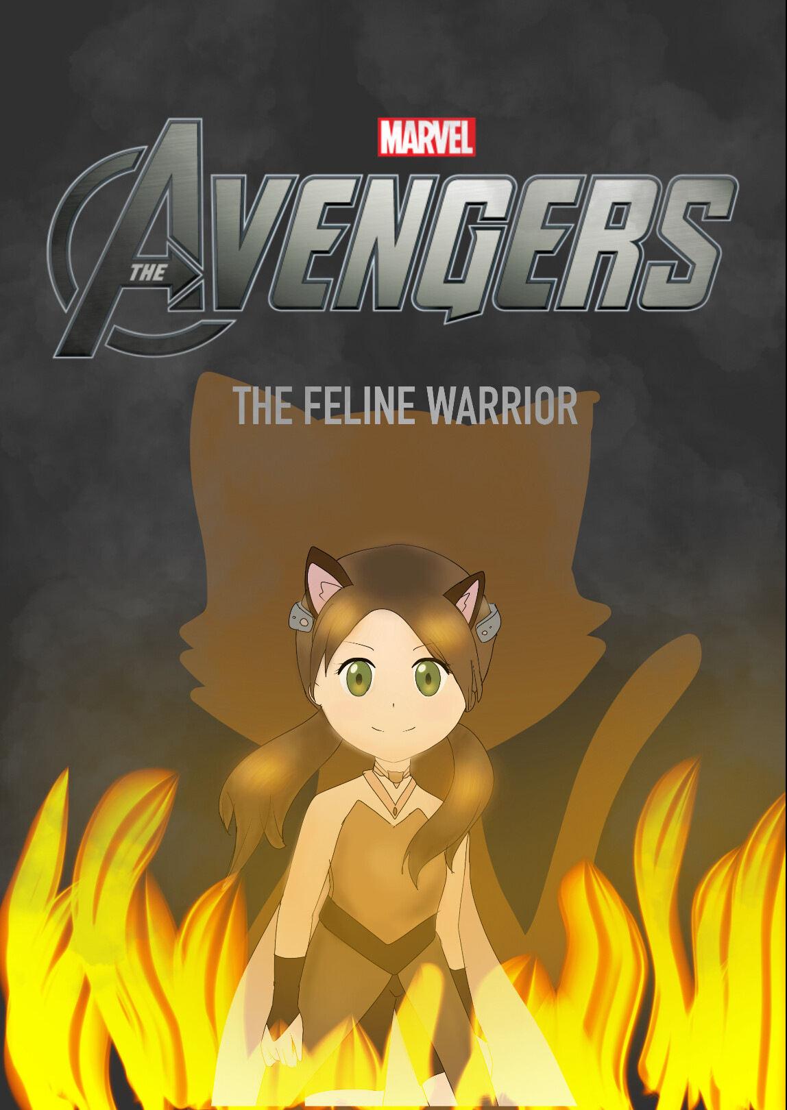 ArtStation - Me as an Avenger (used the Avengers logo clip art)