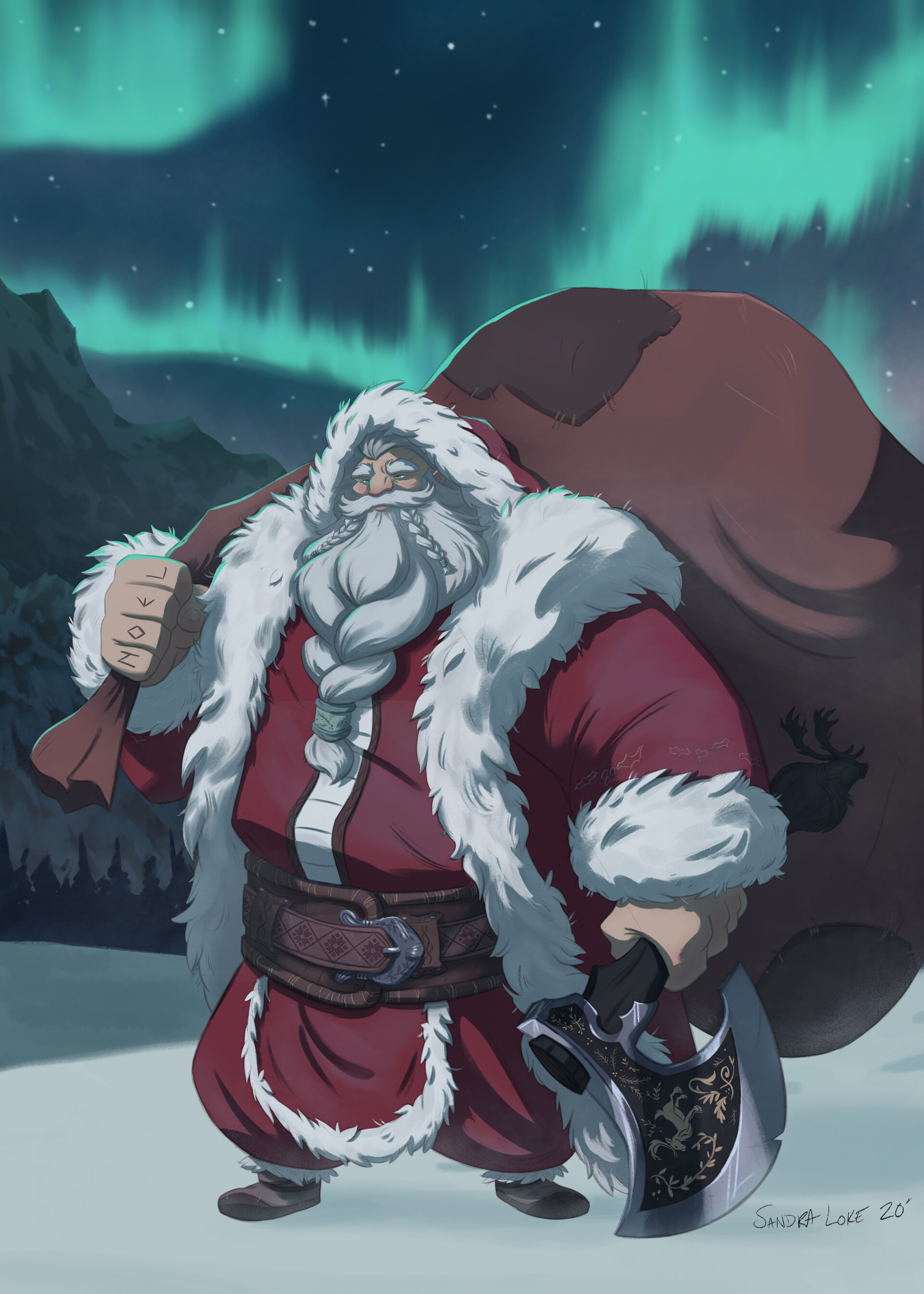Santa Viking by Sandra Hill