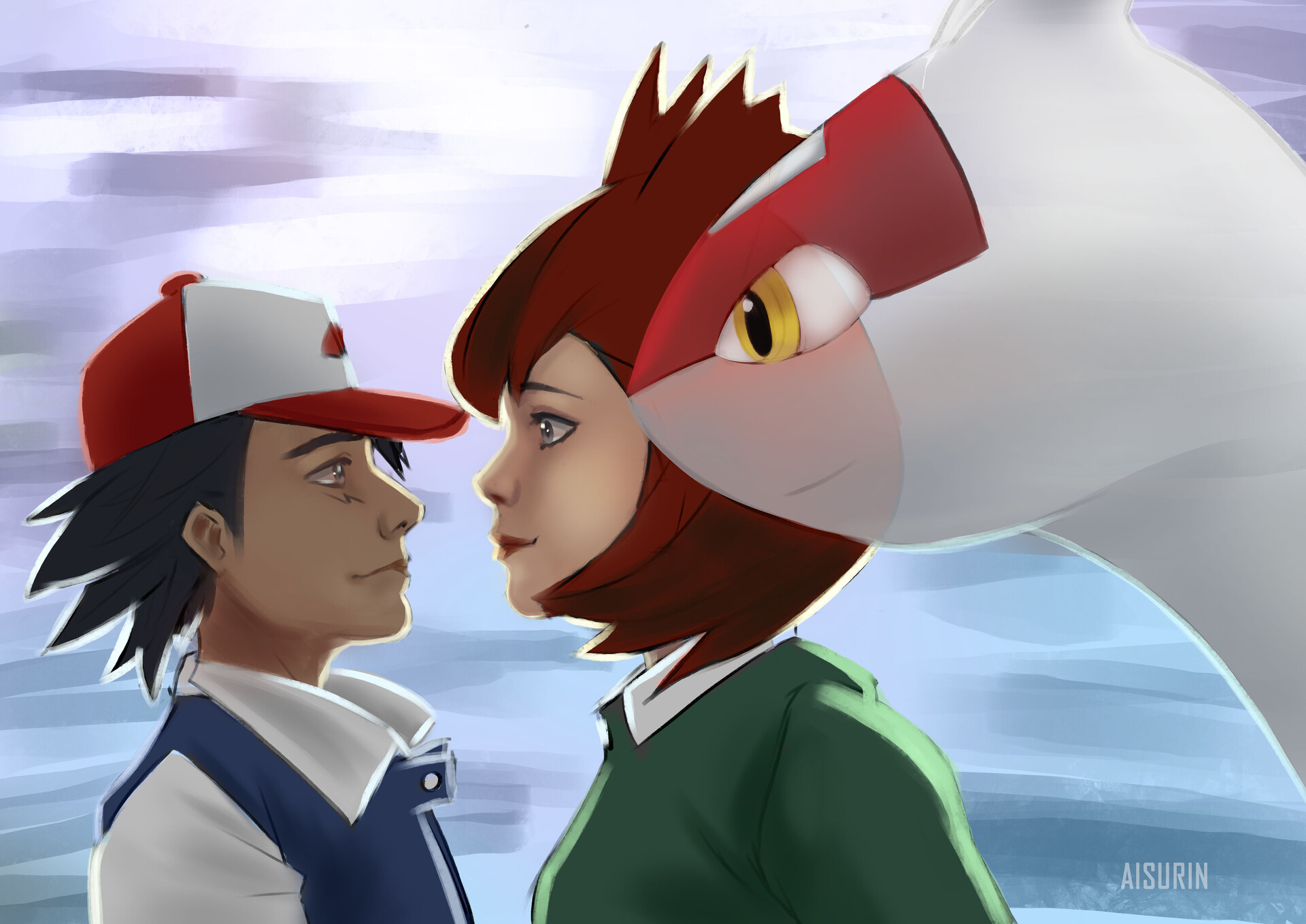 ArtStation - Ash x Latias