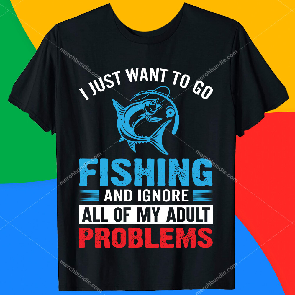 pegefinger Derved flicker ArtStation - Fishing T-Shirt Design Bundle