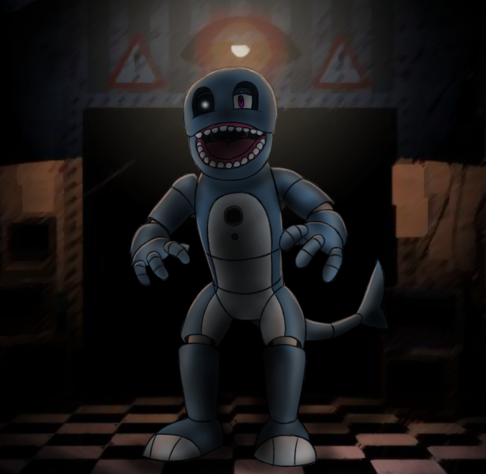 ArtStation - Five Nights at Freddy's 1 Animatronic Showcase
