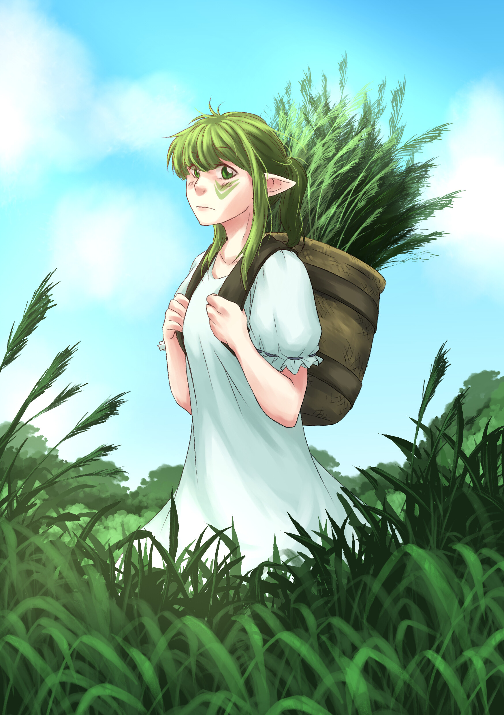 ArtStation Herb Gathering