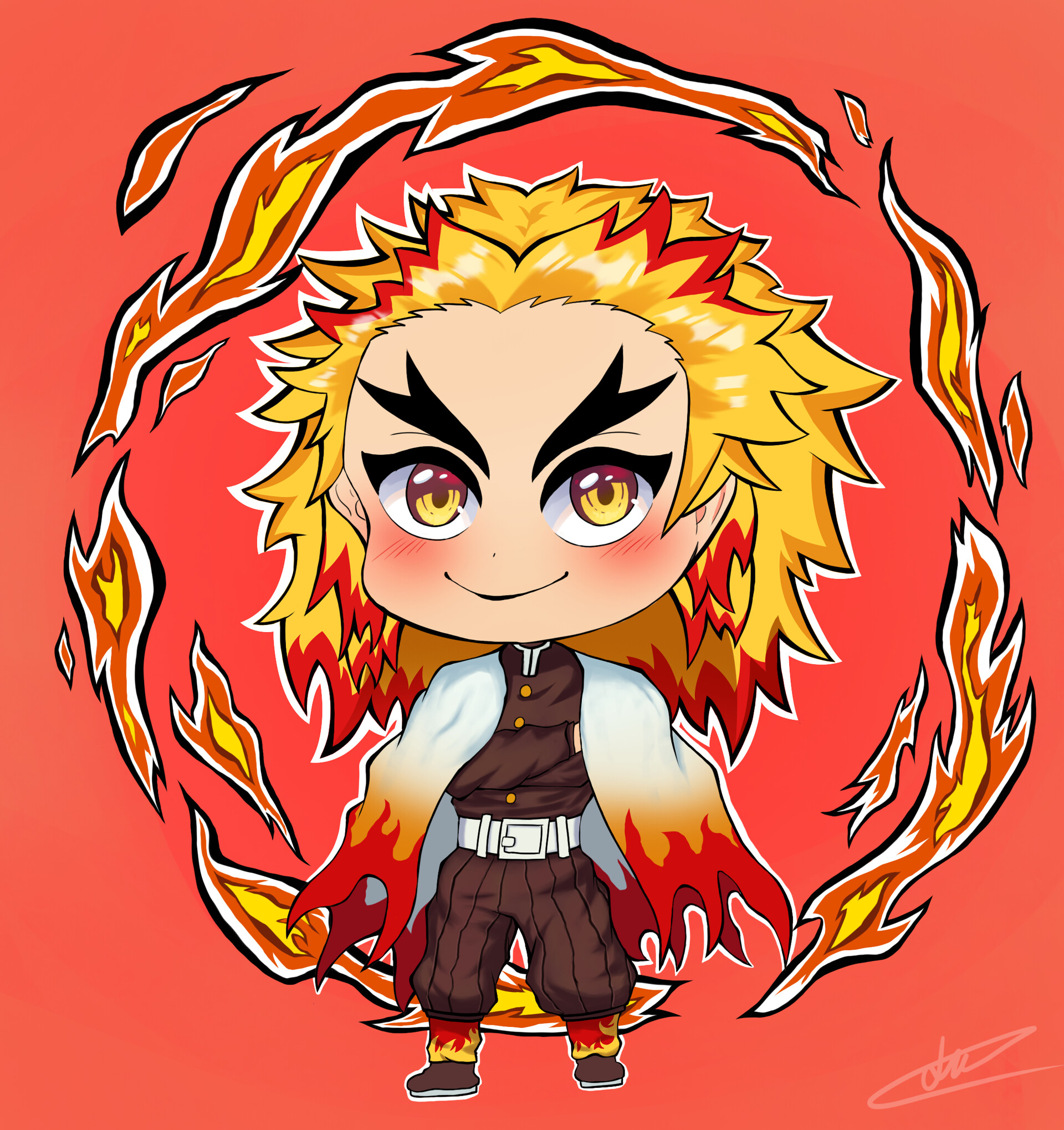 Nguyen Tu Rengoku Kyoujurou Chibi