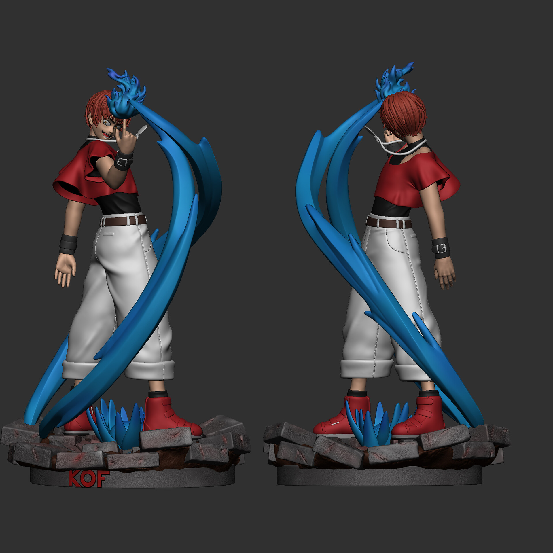 Artstation Orochi Chris The King Of Fighters Adriano Marques Jaganshi Artstation Orochi Chris The King Of Fighters Adriano Marques Jaganshi