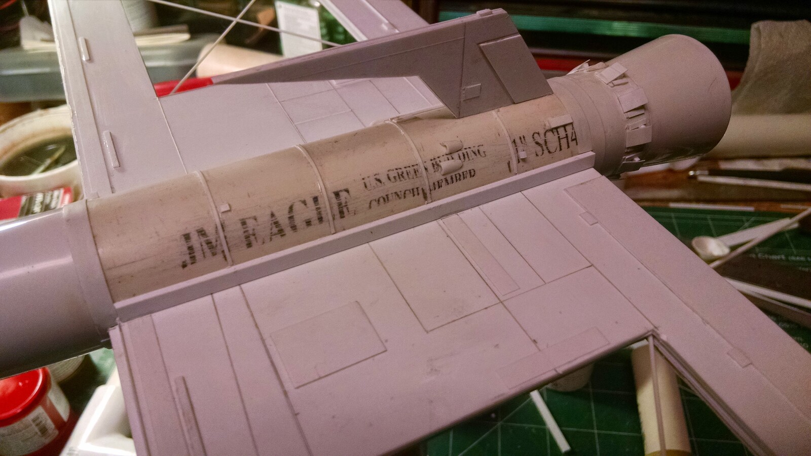 Before painting.