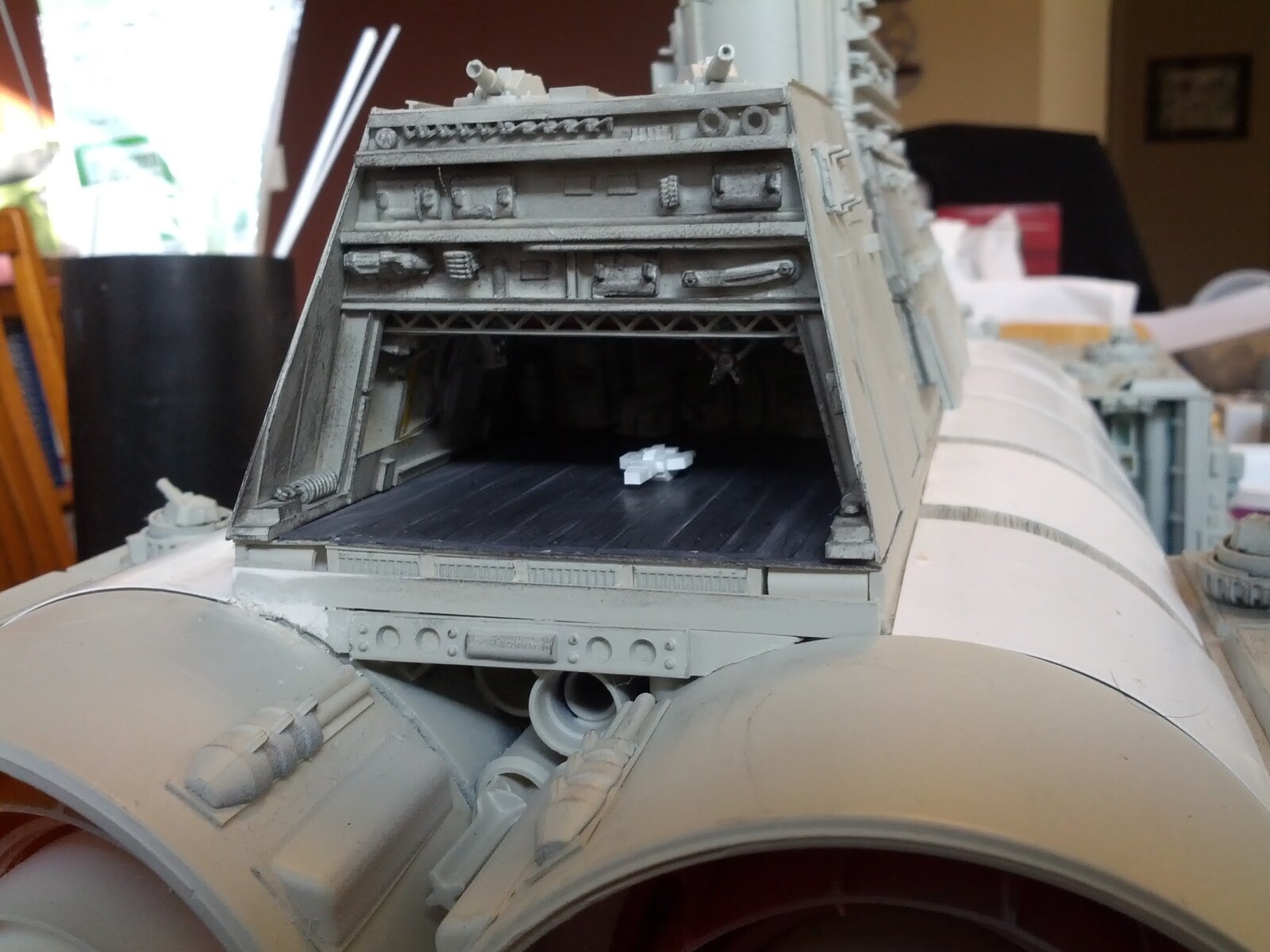 Hangar completed.