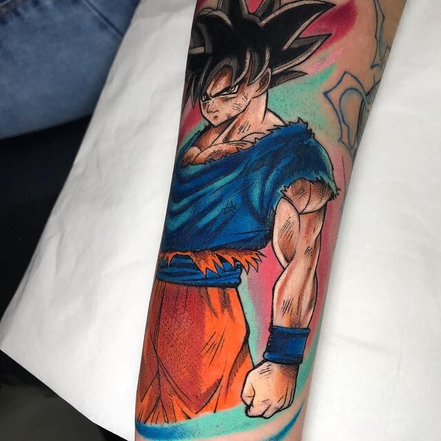 Goku tattoo by Victor Zetall  Photo 30485