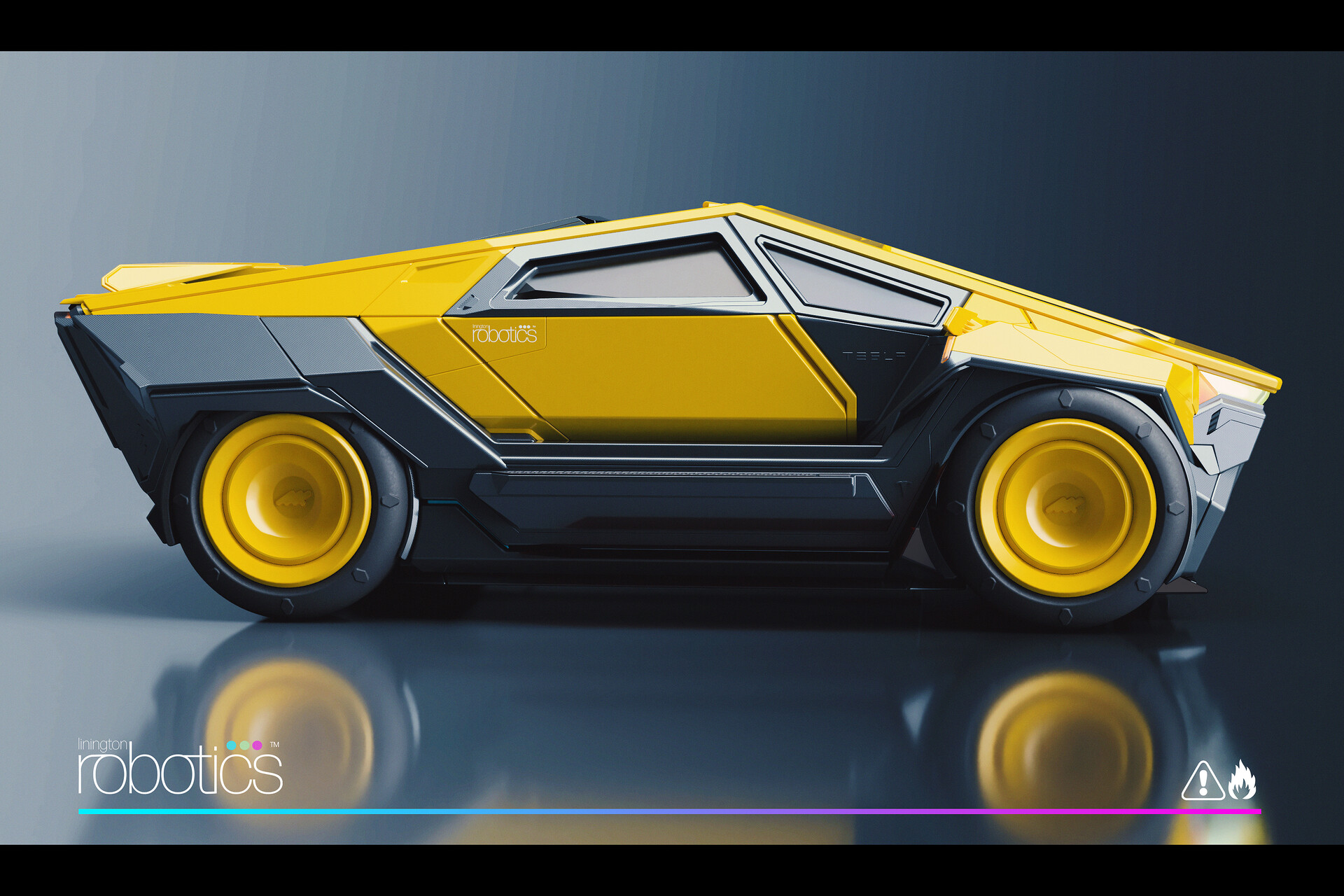 ArtStation - Tesla Model - C ( Cybertruck Redesign )
