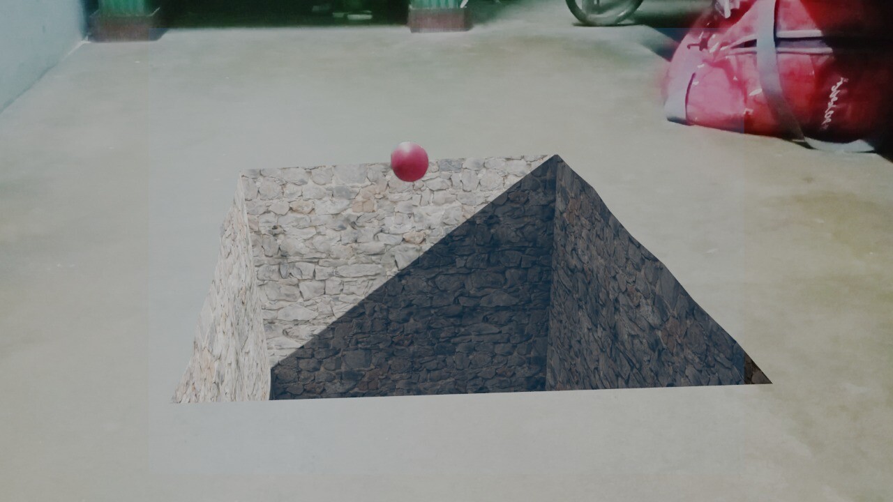 ArtStation Ball fell in bore