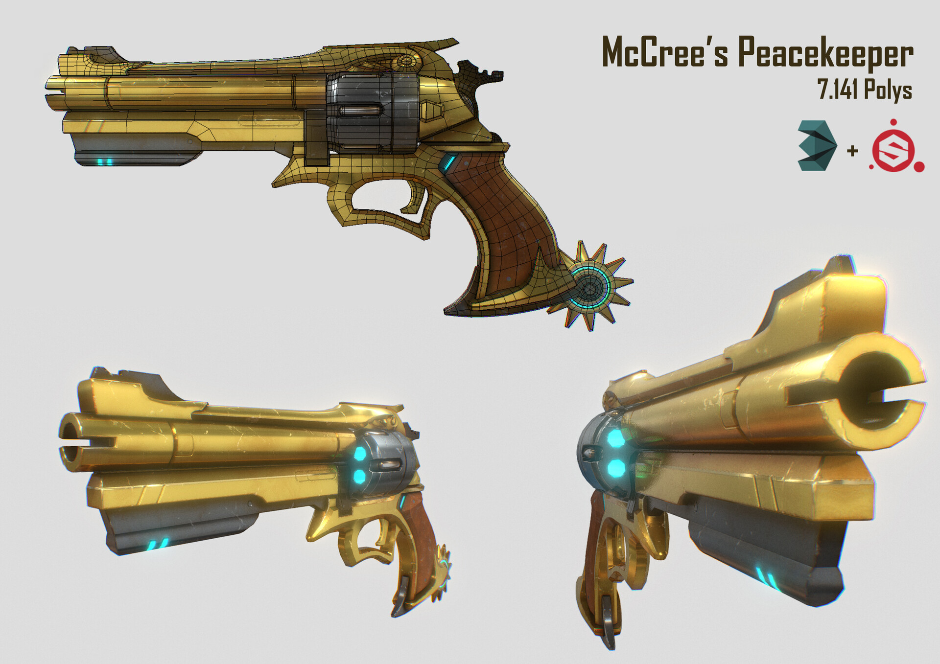 Marco Fanjul - Cole Cassidy's Gold Peacekeeper