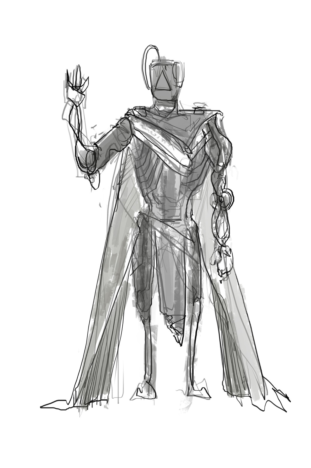 Adam sketch I settled upon