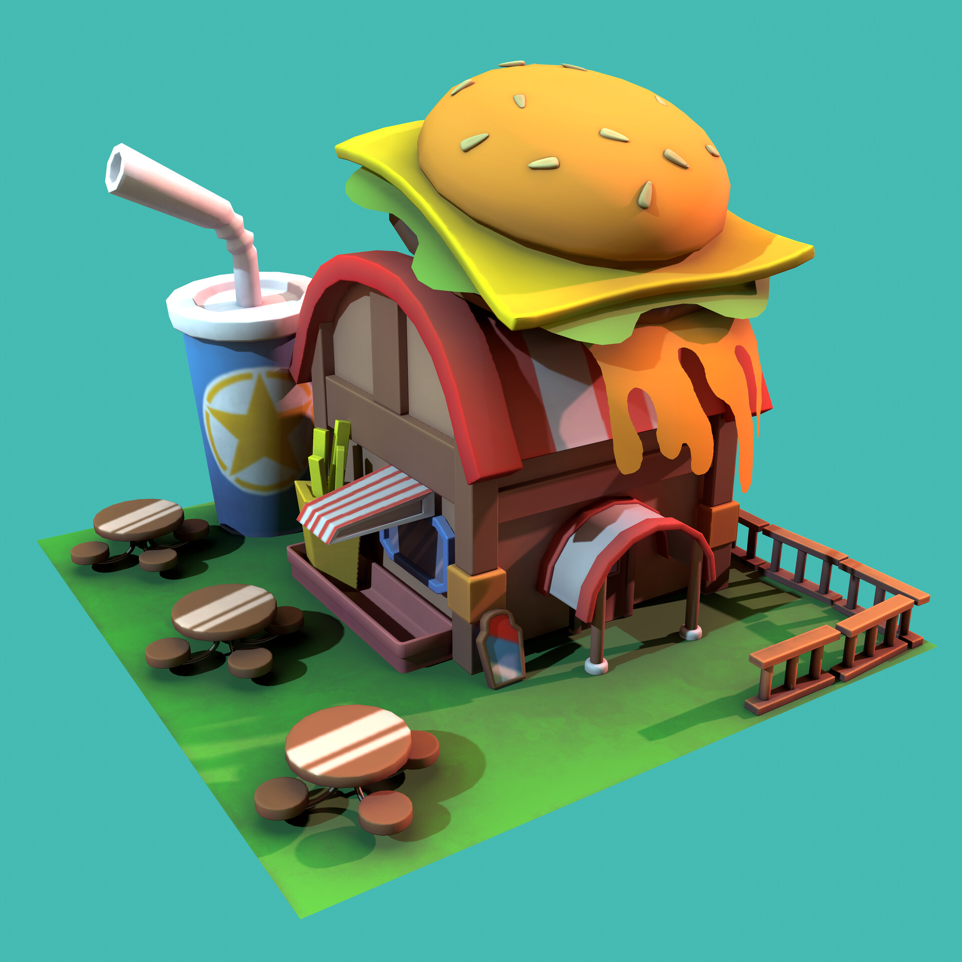 ArtStation Burger Joint