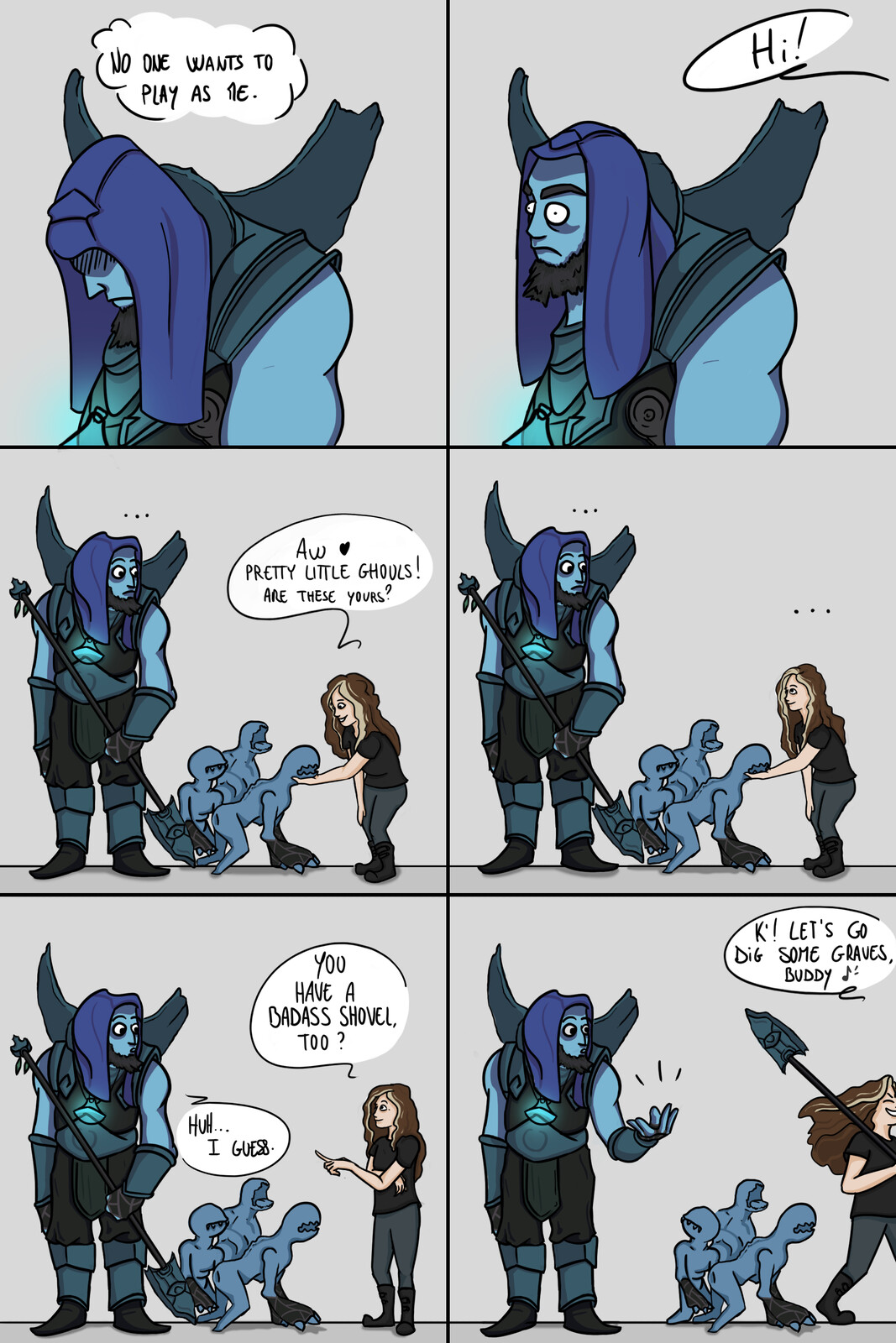 Artstation Comic League Of Legends Fanart Yorick Johanne Baron