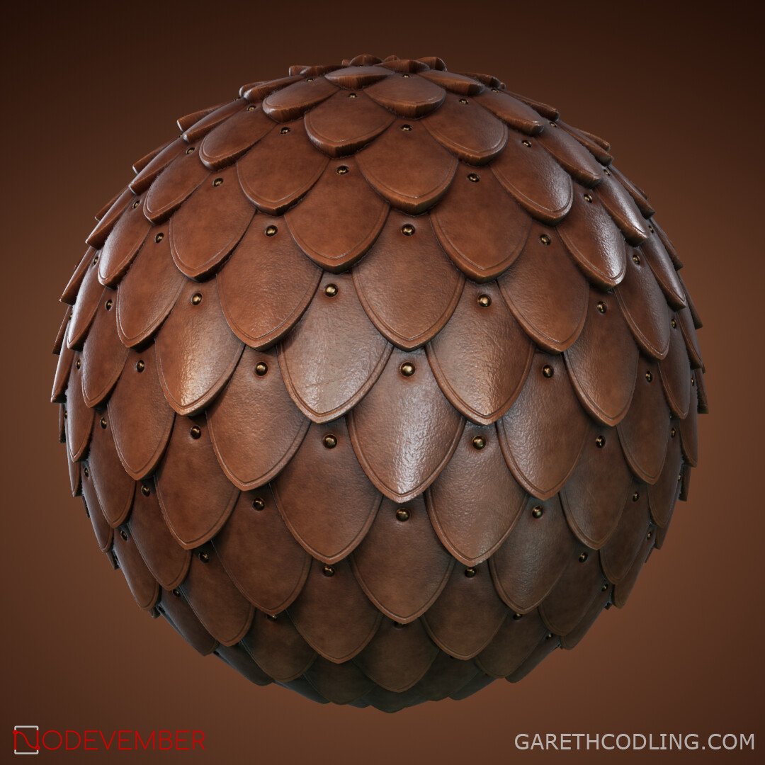 Layered Leather Armor Scales
