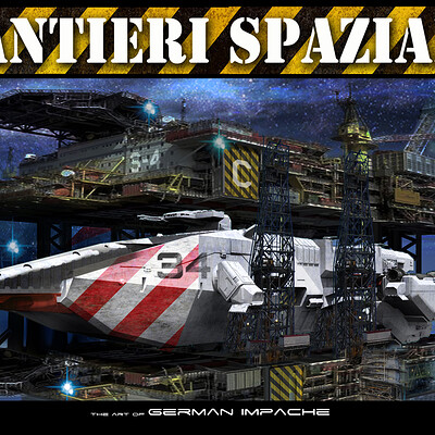German impache cover shipyards italia 20x30