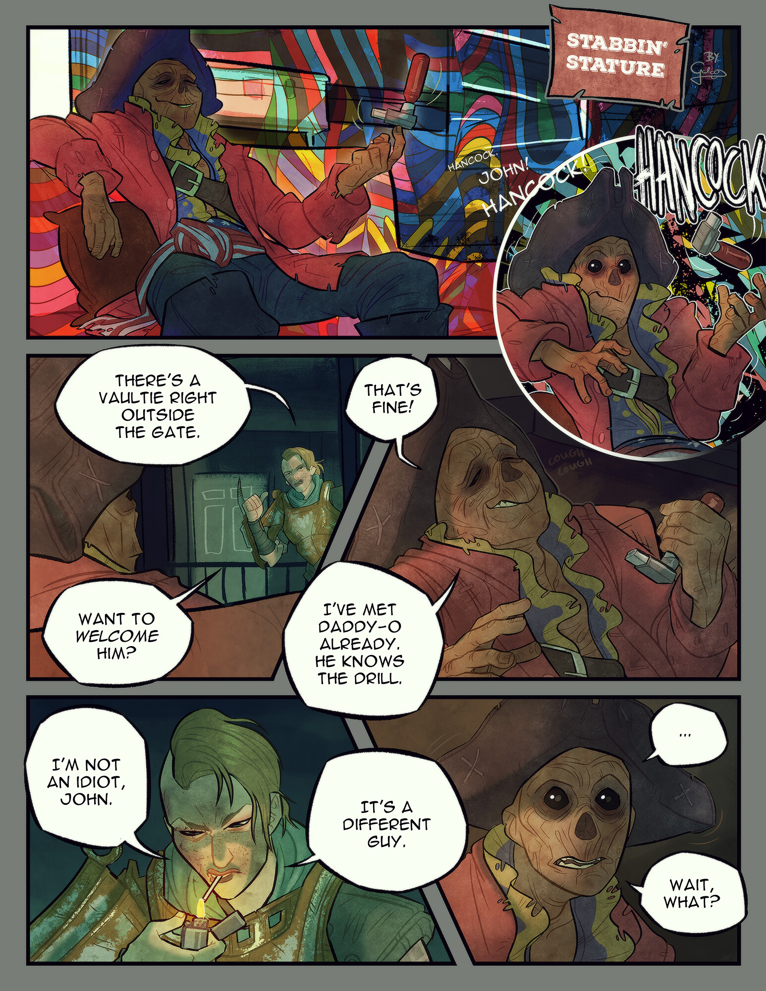 Gabriella antali stabbin stature fallout 4 fan comic