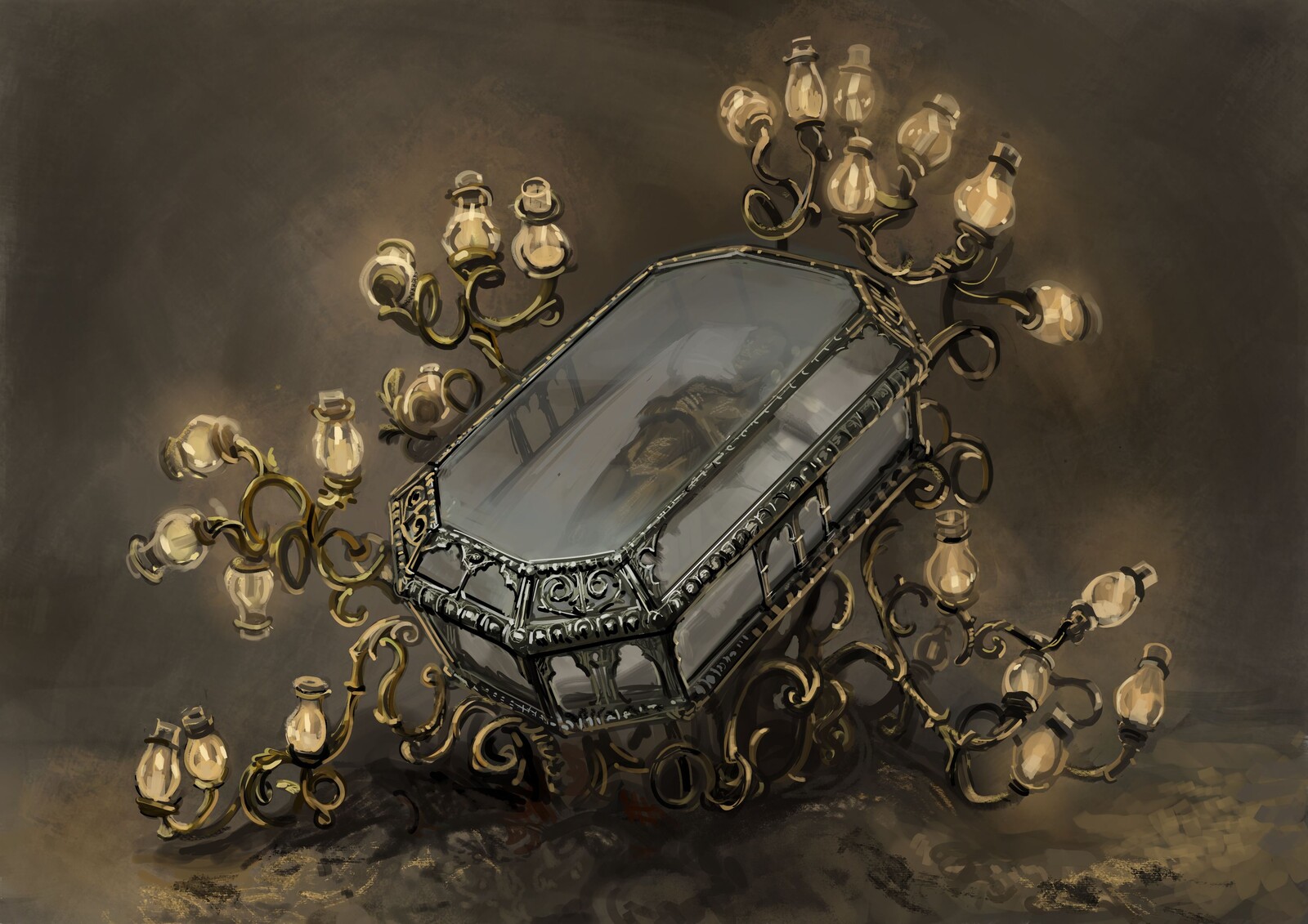 Concept art for Blasphemous The Stir of Dawn. Painted it on krita.
Follow me on instagram: https://www.instagram.com/juanmimagine/