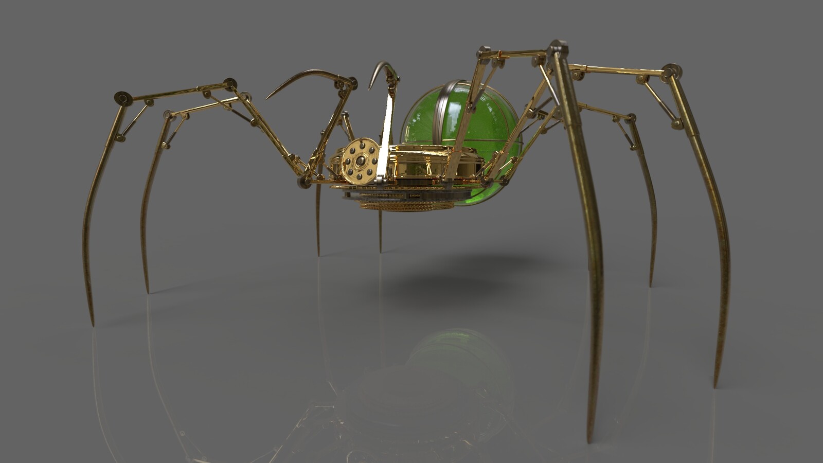 Steampunk  Spider