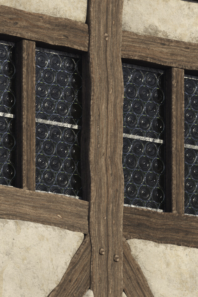 Crown glass detail