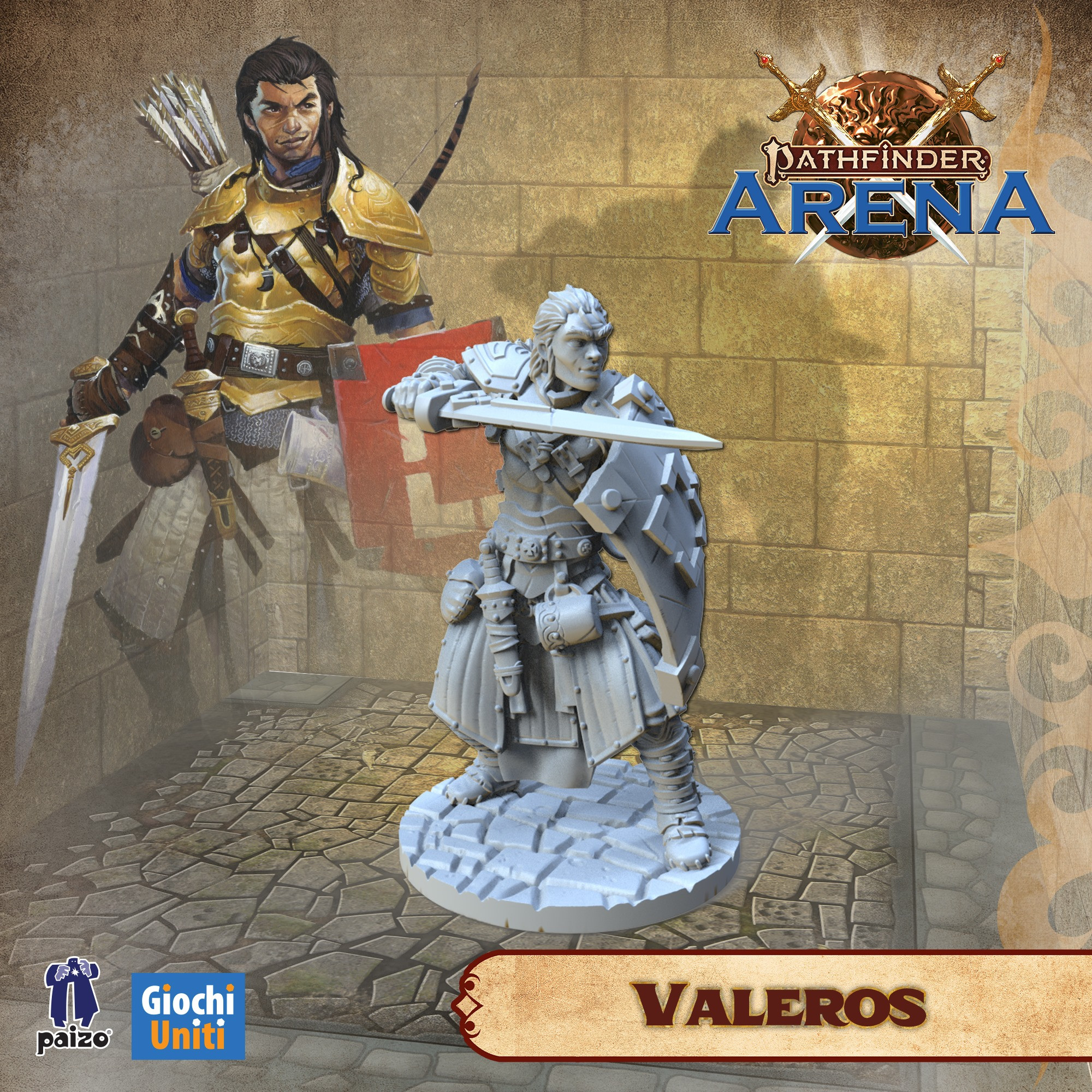 Valeros - Human warrior